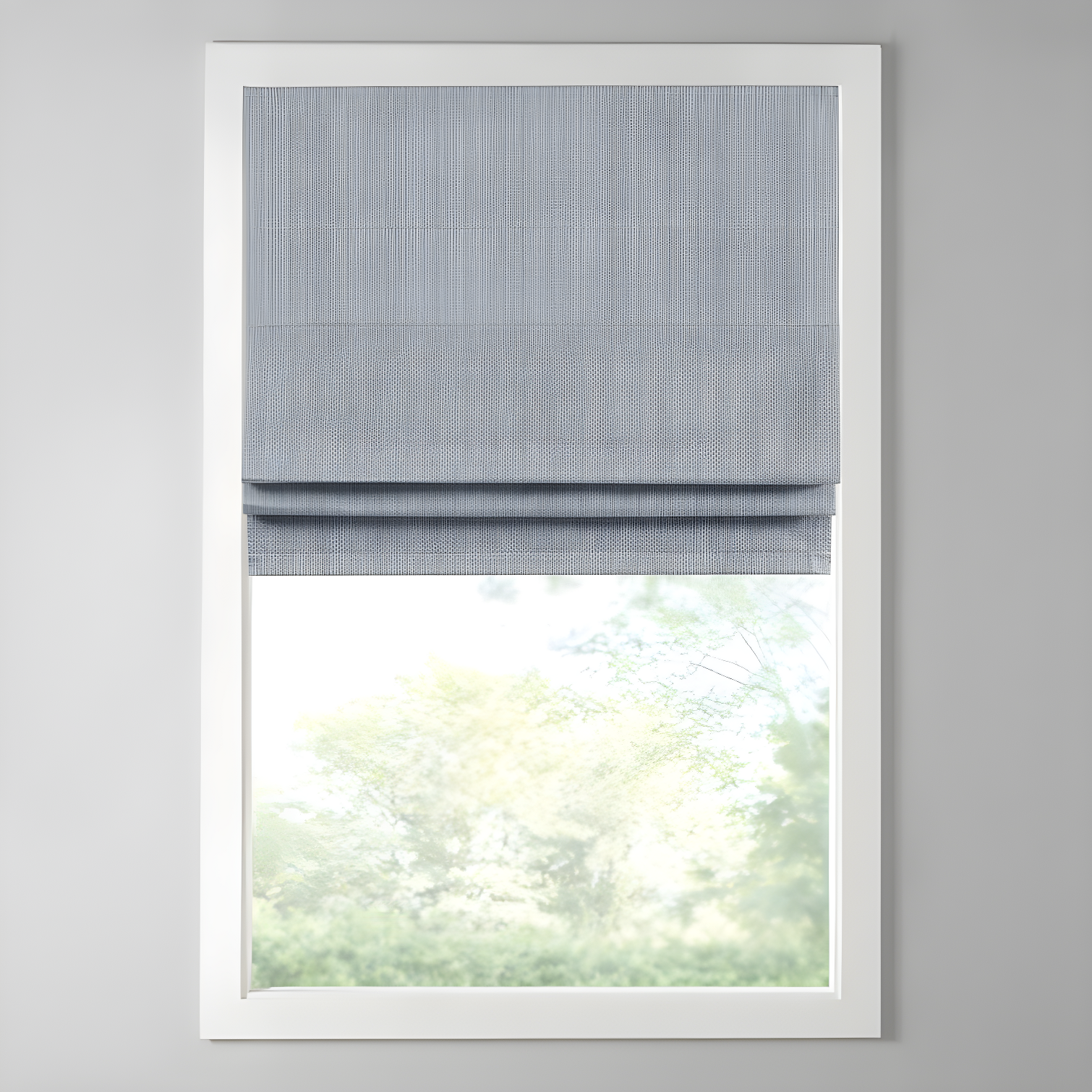Galen Basketweave Cordless Room Darkening Single Roman Shade