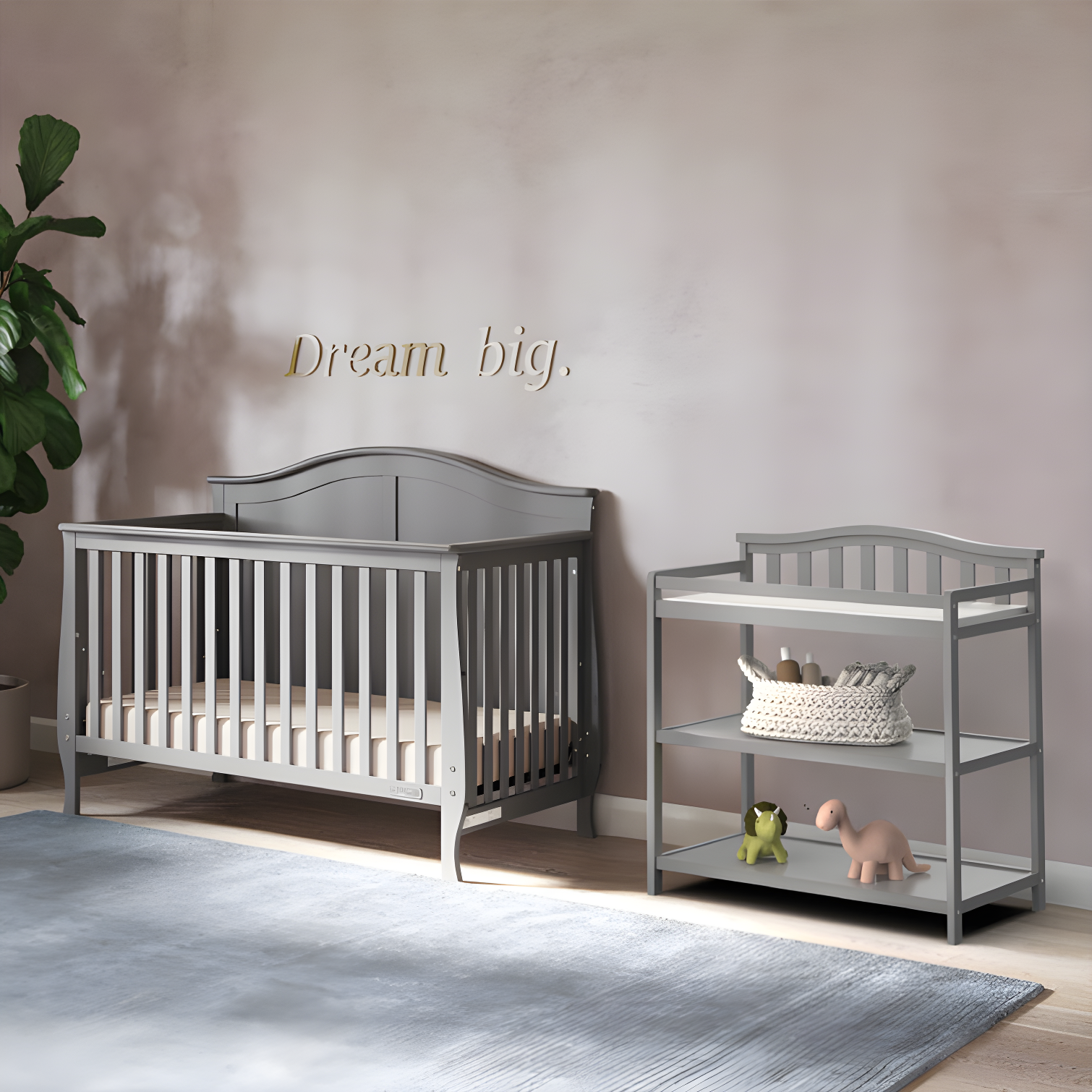 Camden Child Craft Arch Top Changing Table with Pad