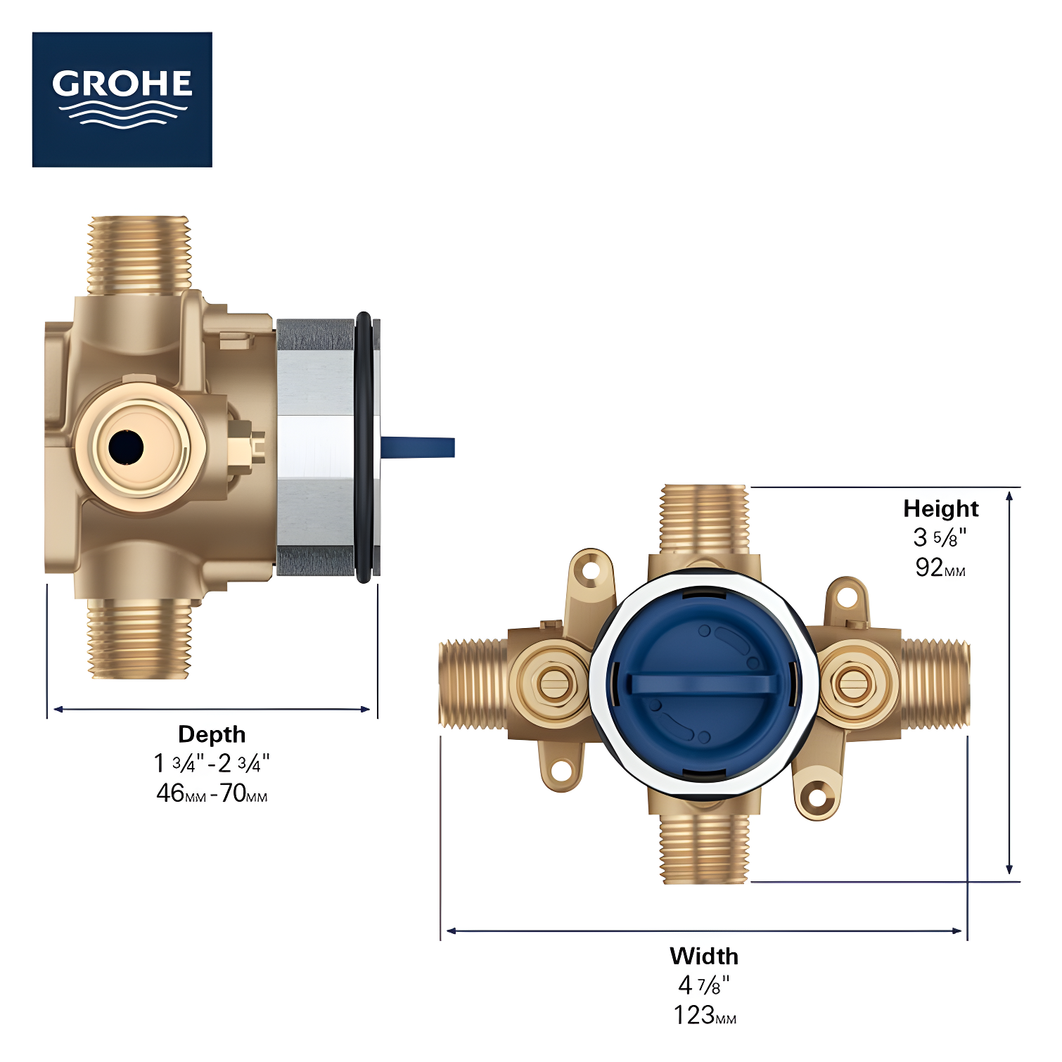 Grohsafe Pressure Balance Valve