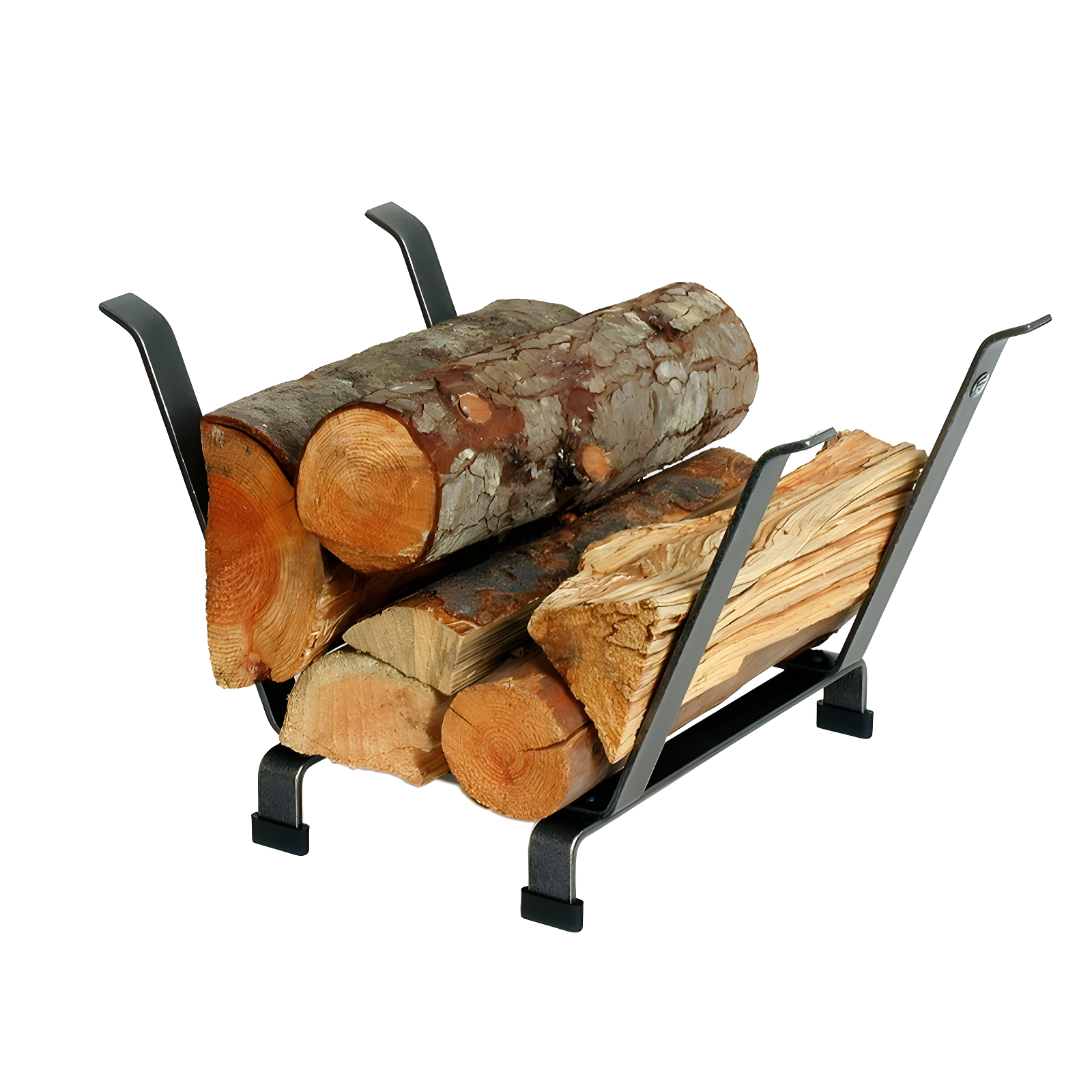 Enclume Handcrafted Country Home Basket Fireplace Log Rack