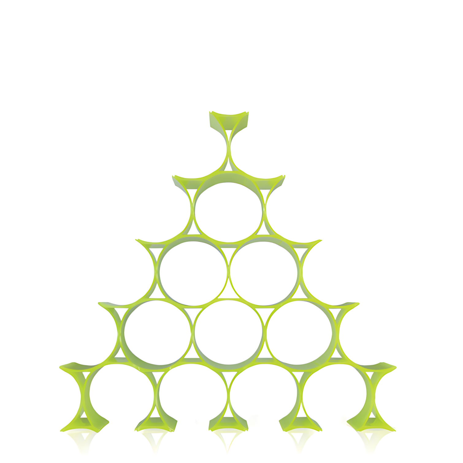 Infinity Wine Bottle Rack