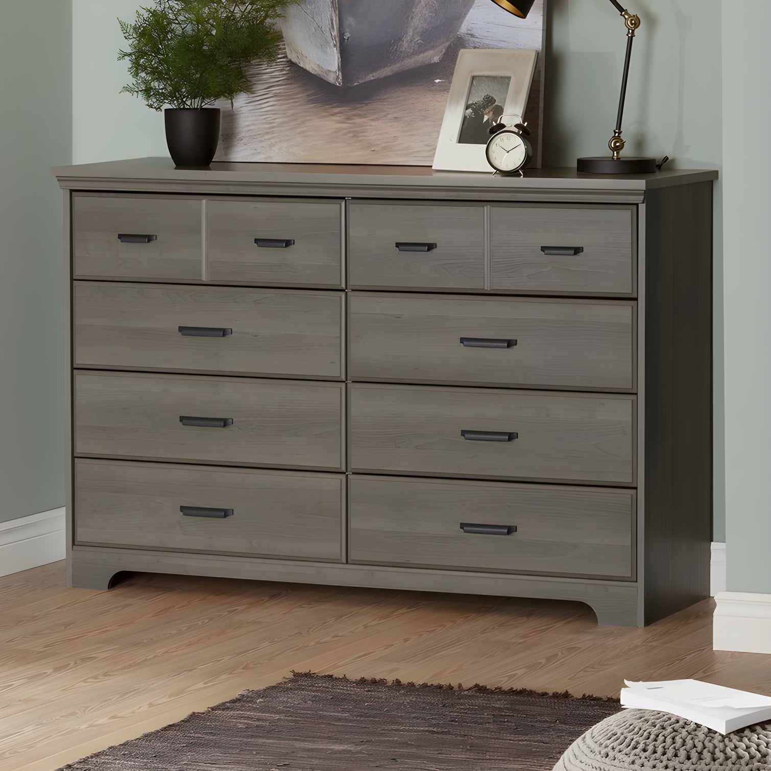 Versa 8-Drawer Storage Dresser - Classic Style