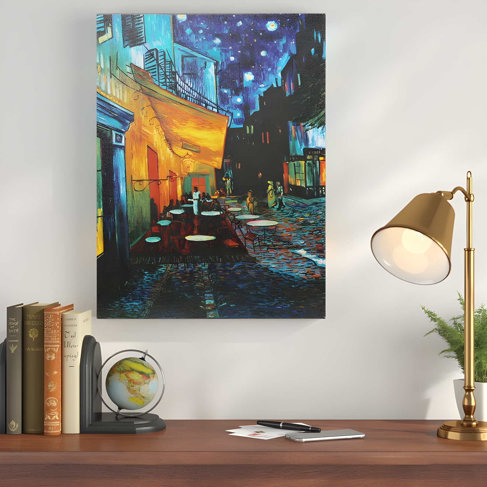Charlton Home® " Cafe Terrace " by Vincent Van Gogh