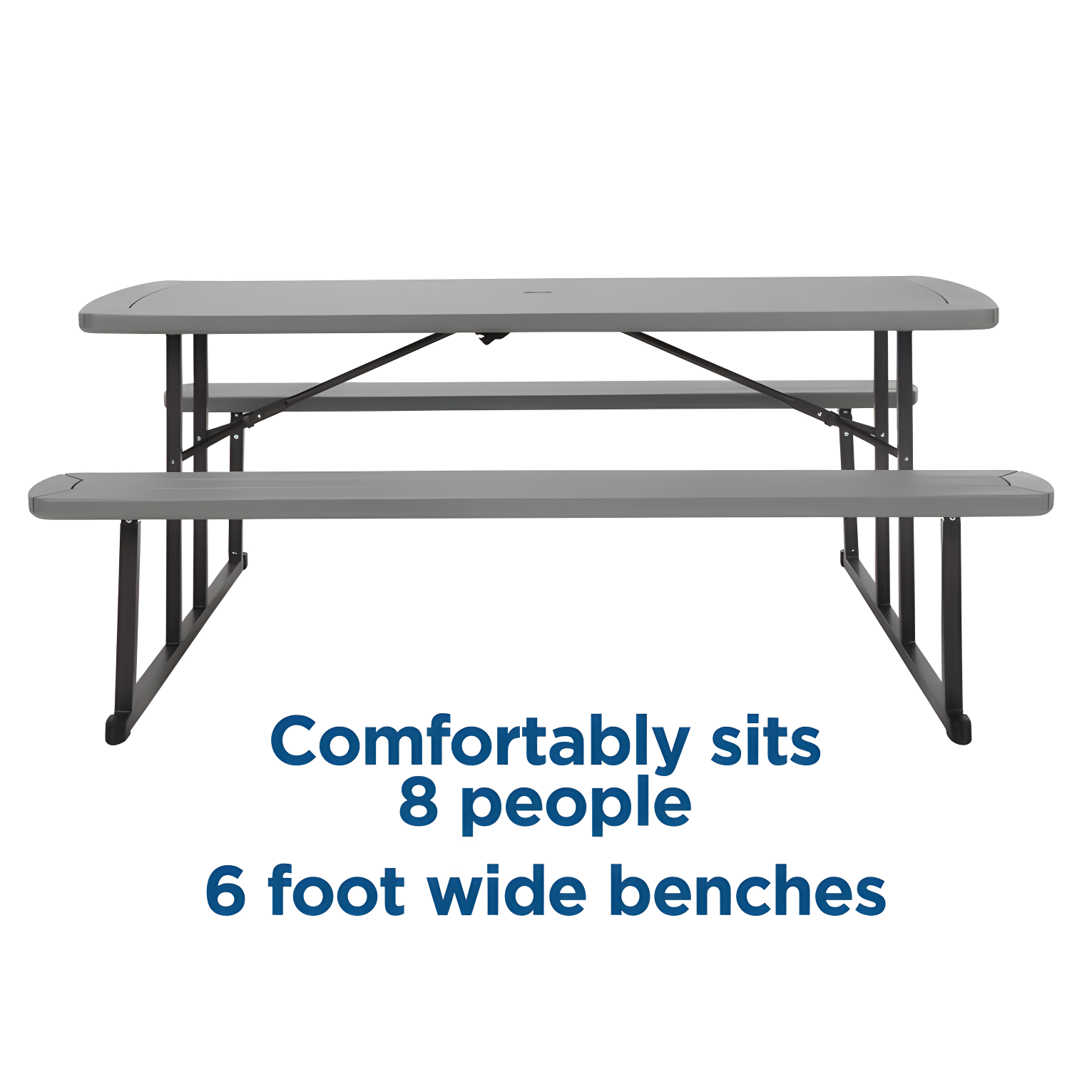 COSCO Outdoor Living 6 ft. Folding Picnic Table