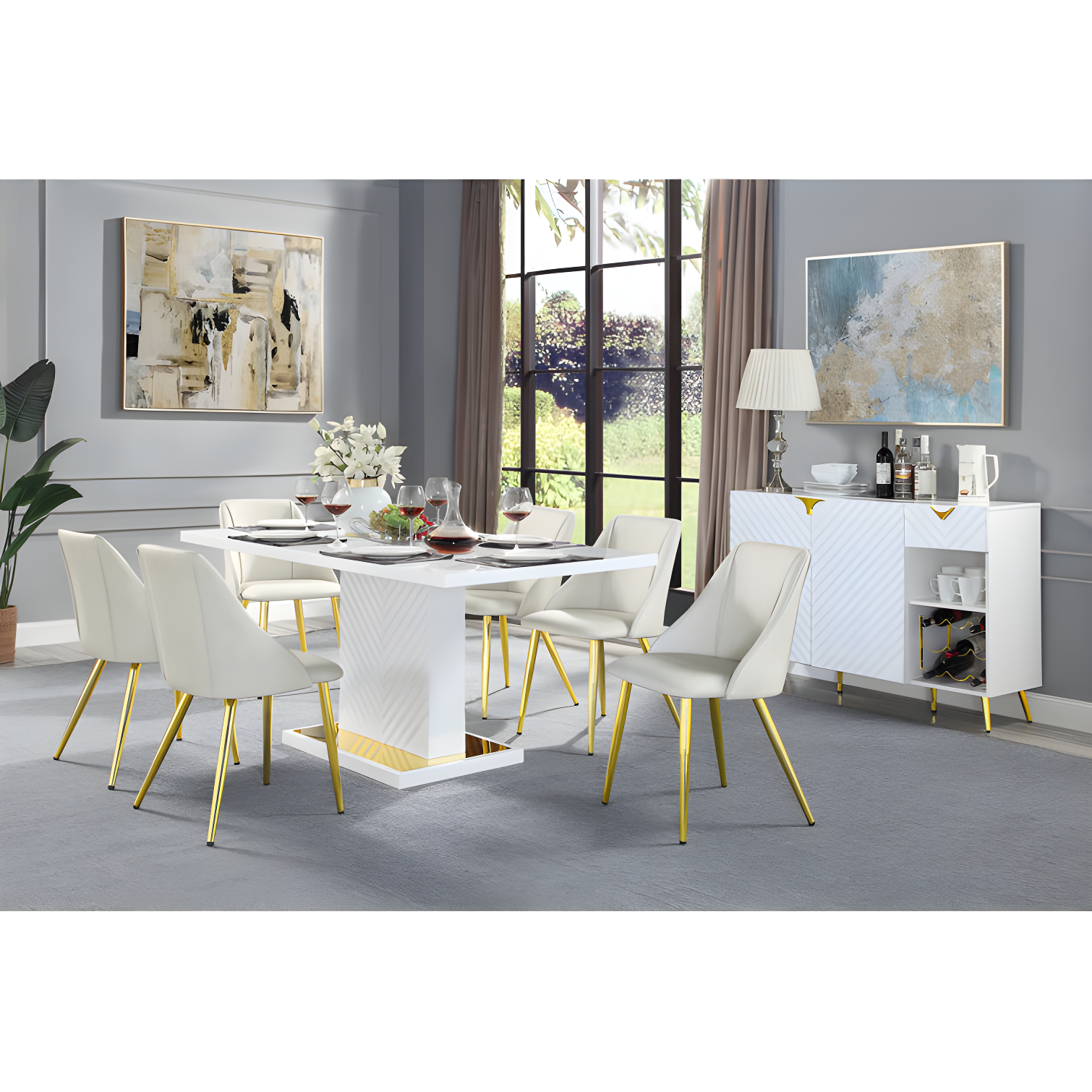 Heusain Dining Table