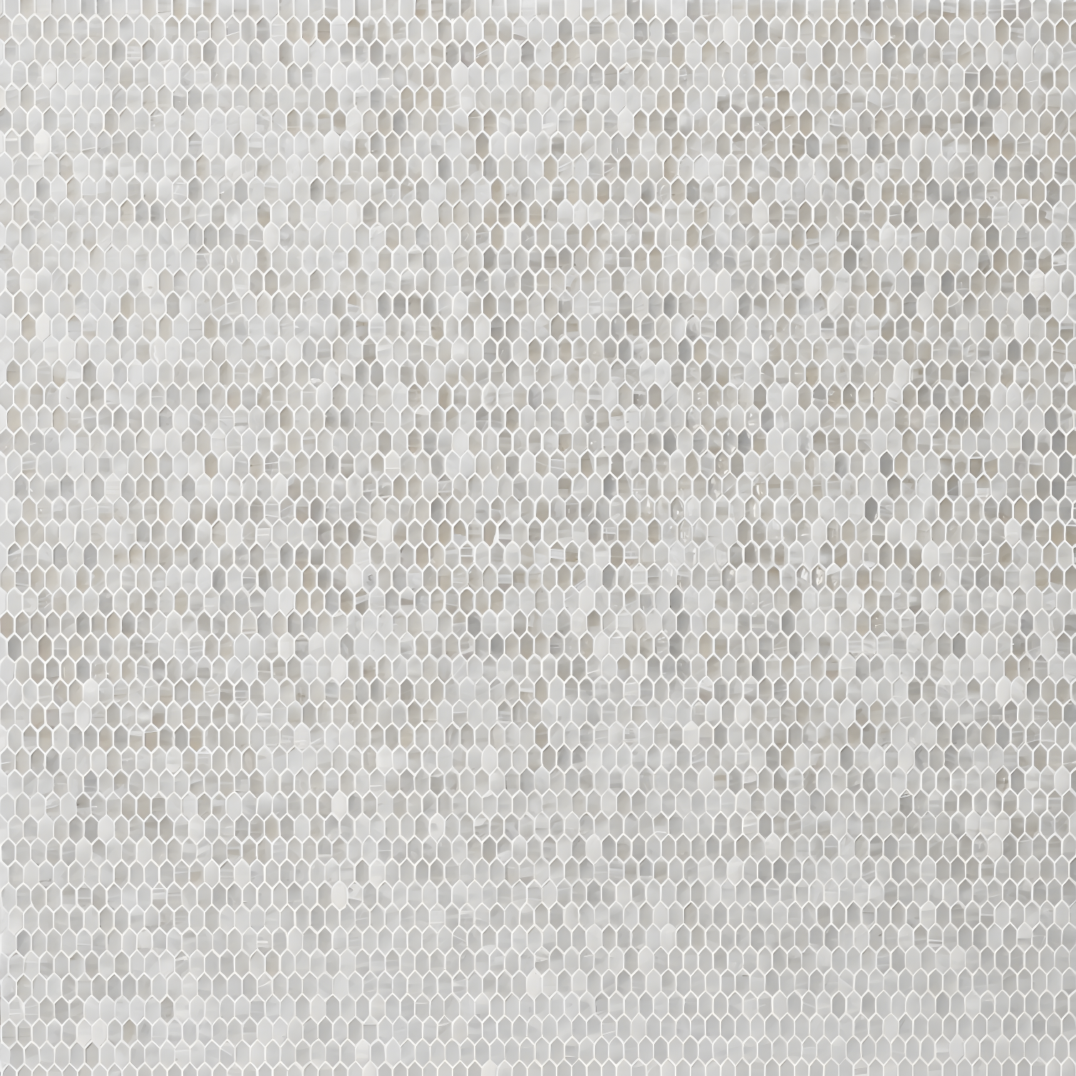 Whisper 11.61" x 11.73" Polished Mini Picket Glass Mosaic Wall Tile (0.94 Sq. Ft. / each)