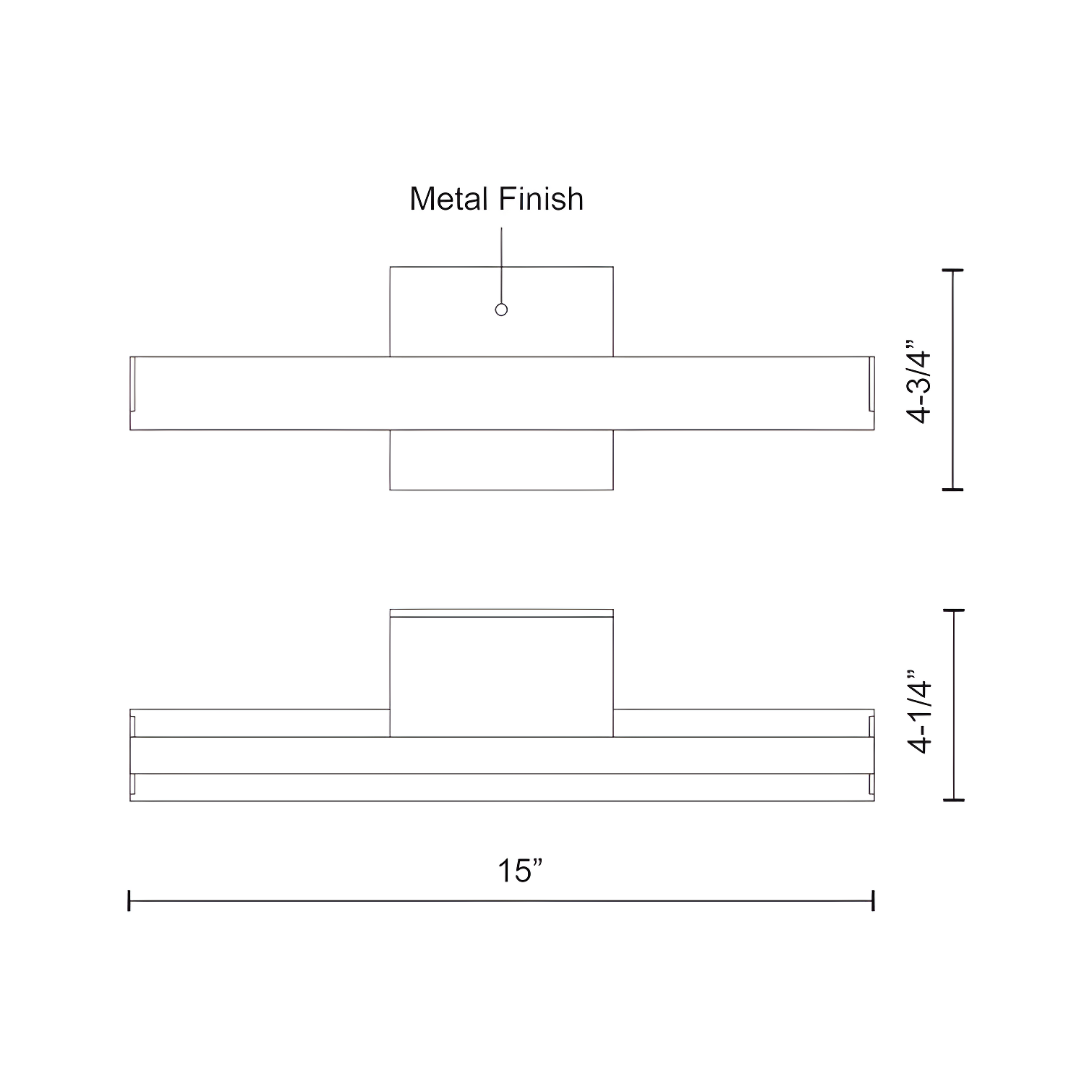 Kuzco Lighting Galleria Dimmable LED Wall Mounted Picture Light