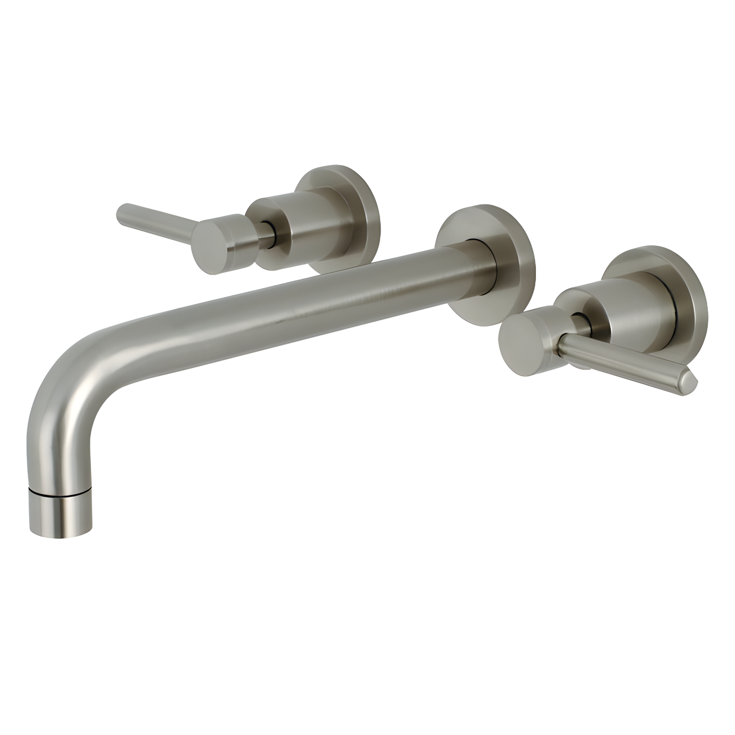 Kingston Brass KS8028DL Kingston Brass Concord Two-Handle 3-Hole Wall Mount Roman Tub Faucet