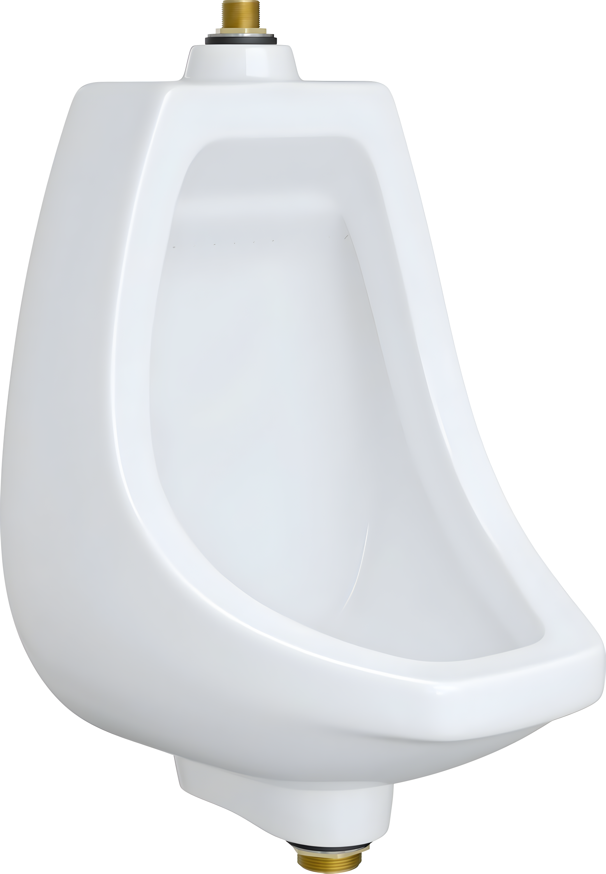 High Efficiency 1 Gallons GPF Ceramic Wall Mounted Top Spud Urinal
