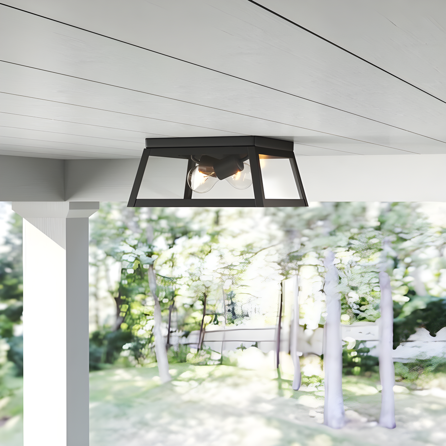 Greyleigh™ Edenbridge 2 - Bulb Outdoor Flush Mount