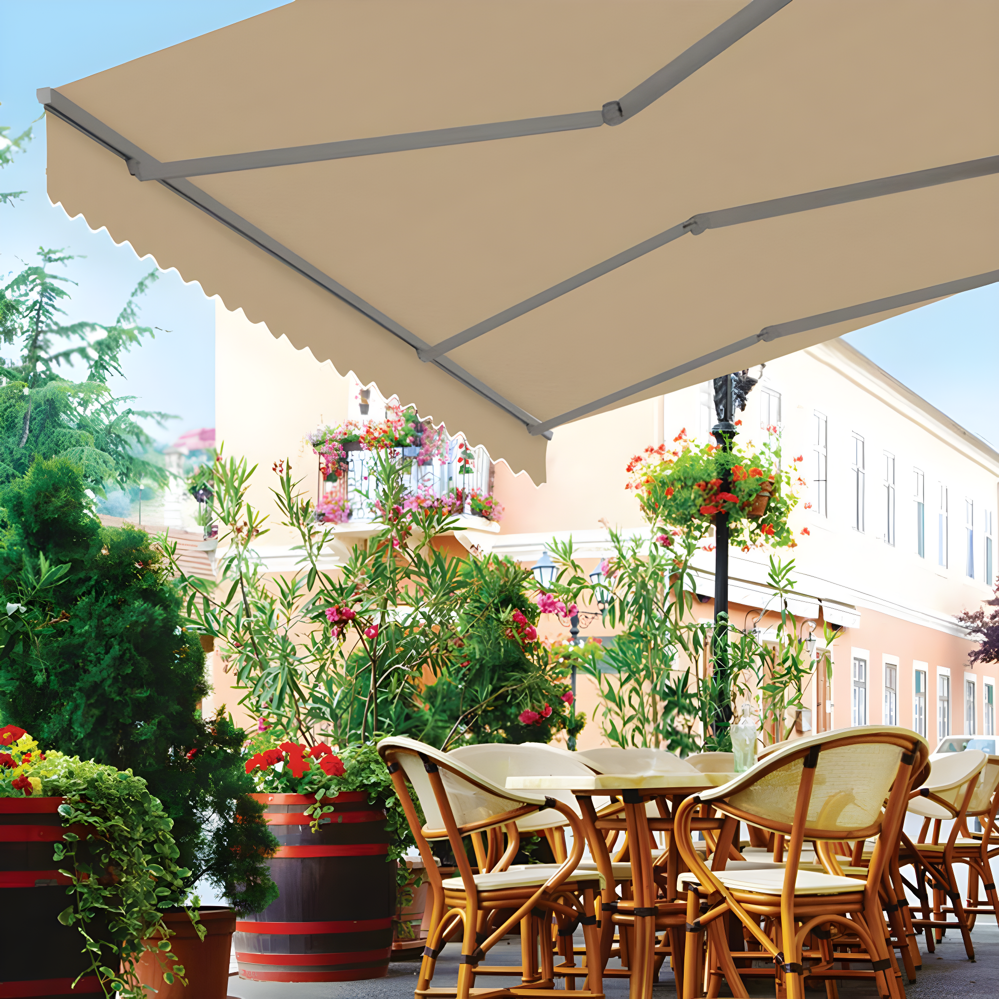 Classic Manual Retractable Patio Awning