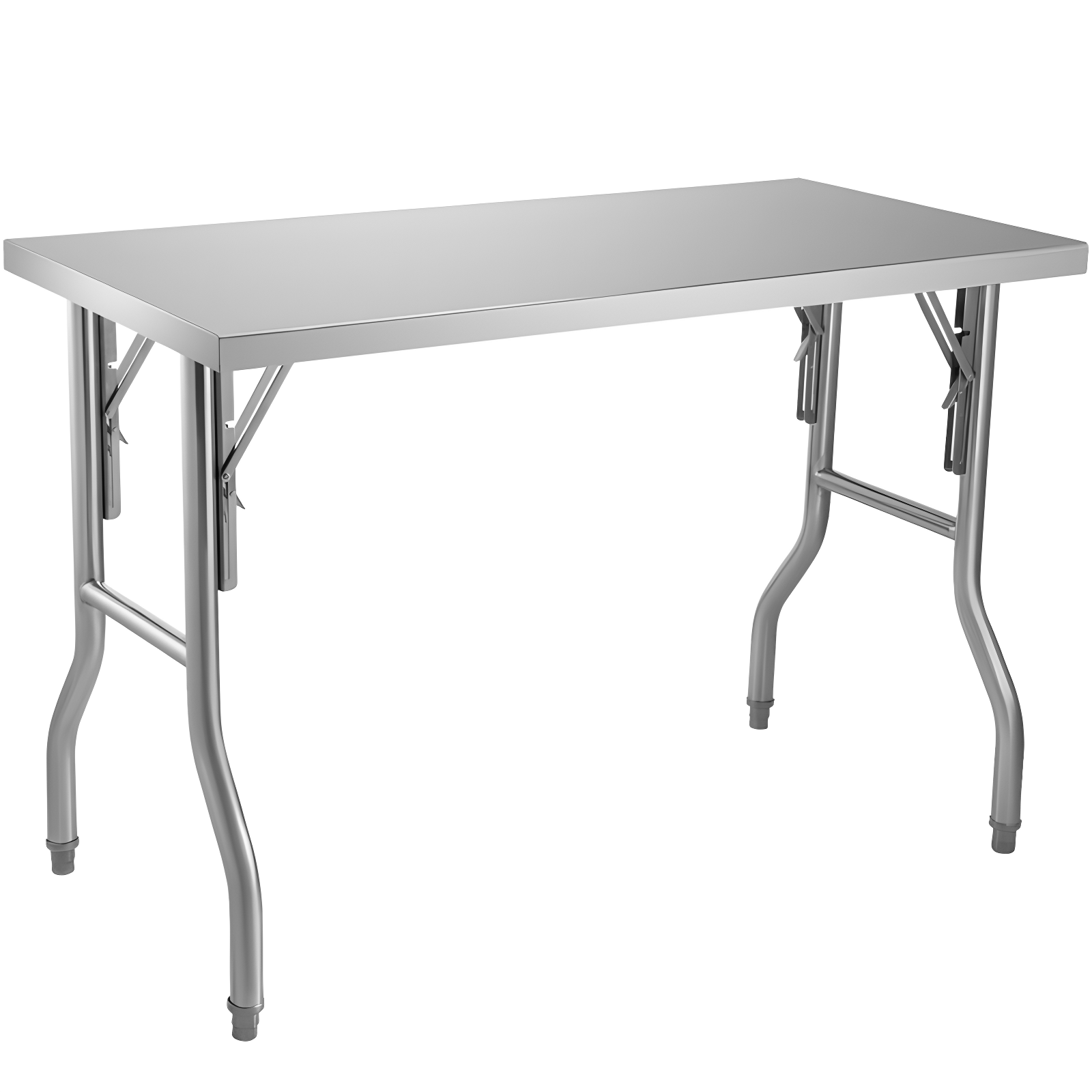 VEVOR VEVOR Stainless Steel 48'' L x 24'' W x 33.5'' H Adjustable Work Table