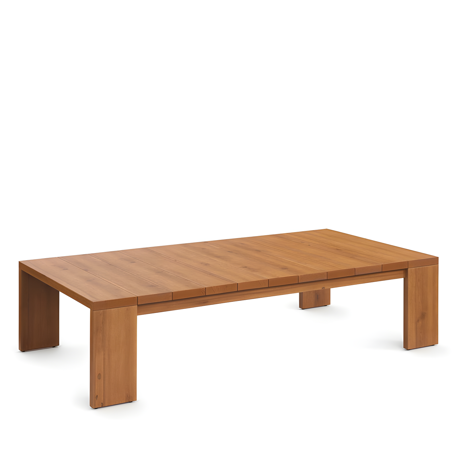 Modway Tahoe Outdoor Patio Acacia Wood Coffee Table In Natural