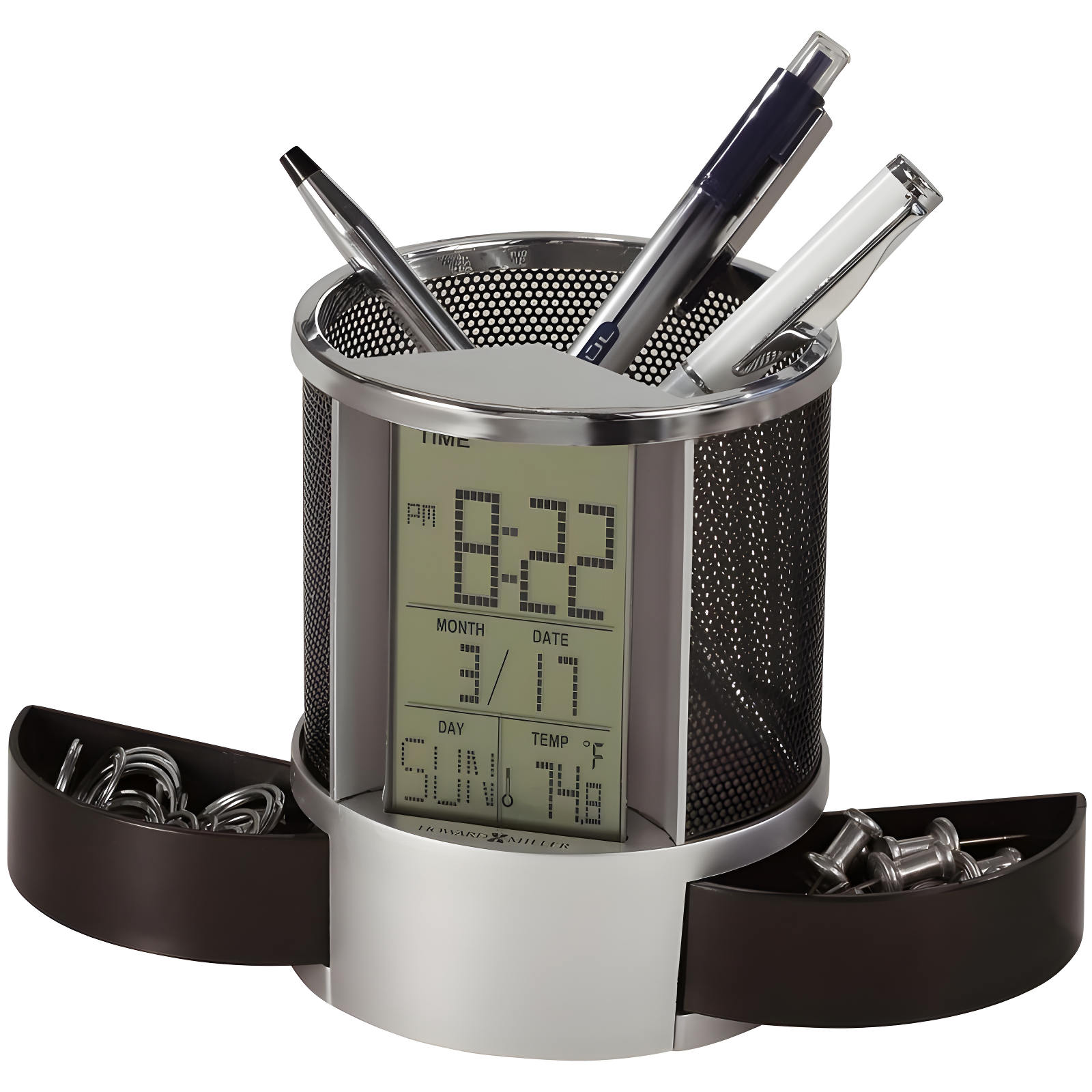 Howard Miller 645759 Desk Mate Tabletop Clock