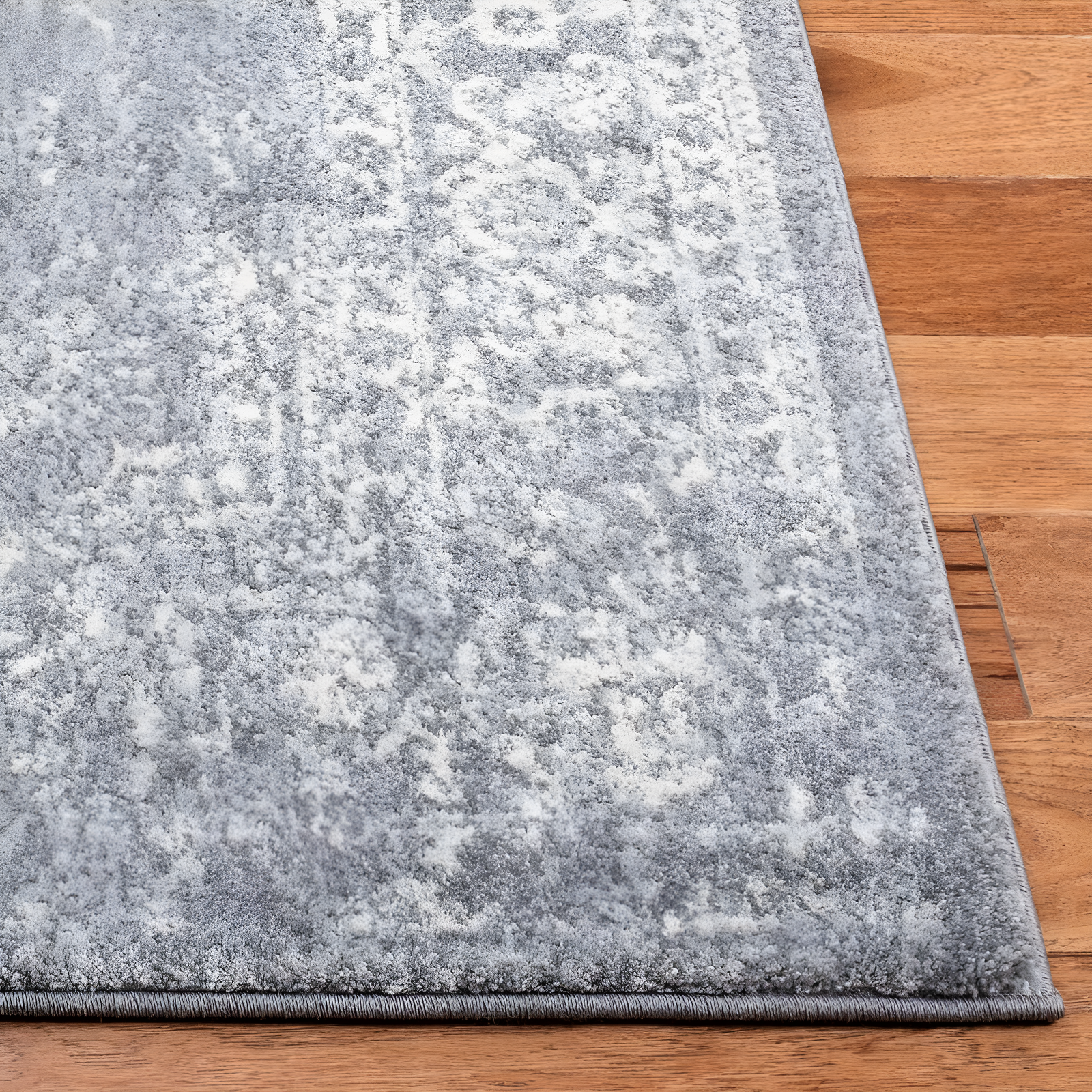 Evoke EVK256 Power Loomed Area Rug - Silver/Ivory - 11'x15' - Safavieh.