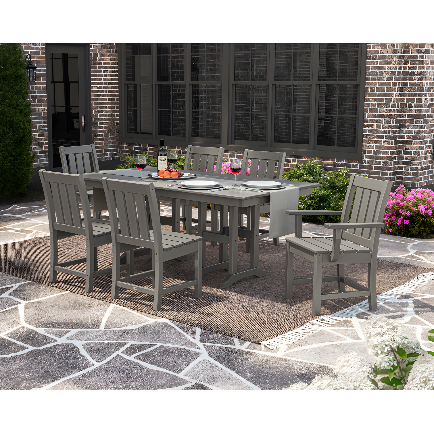 Oxford 7-Piece Farmhouse Dining Set