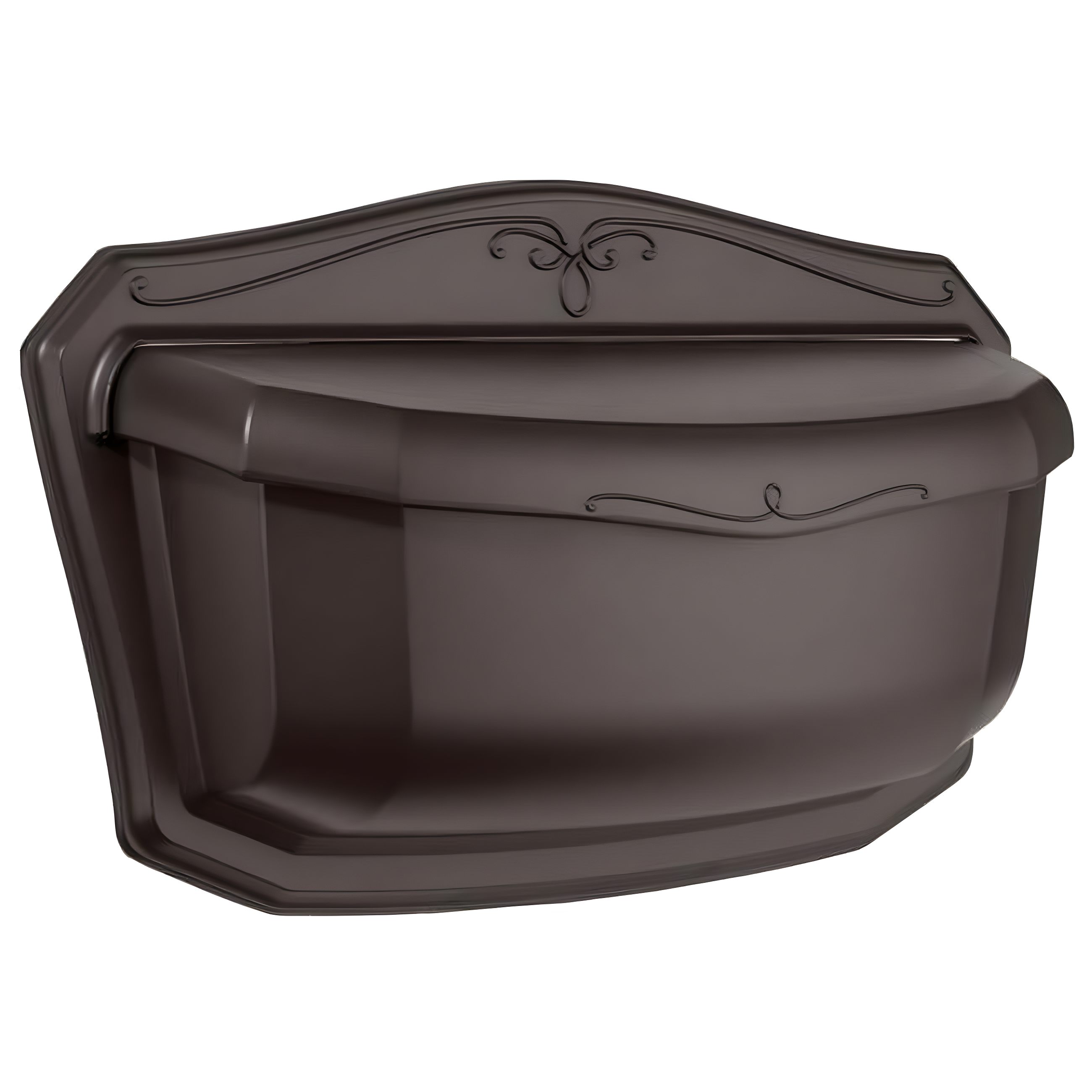 Architectural Mailboxes 2541RZ-10 Villa Wall Mount Mailbox - Rubbed Bronze - Small