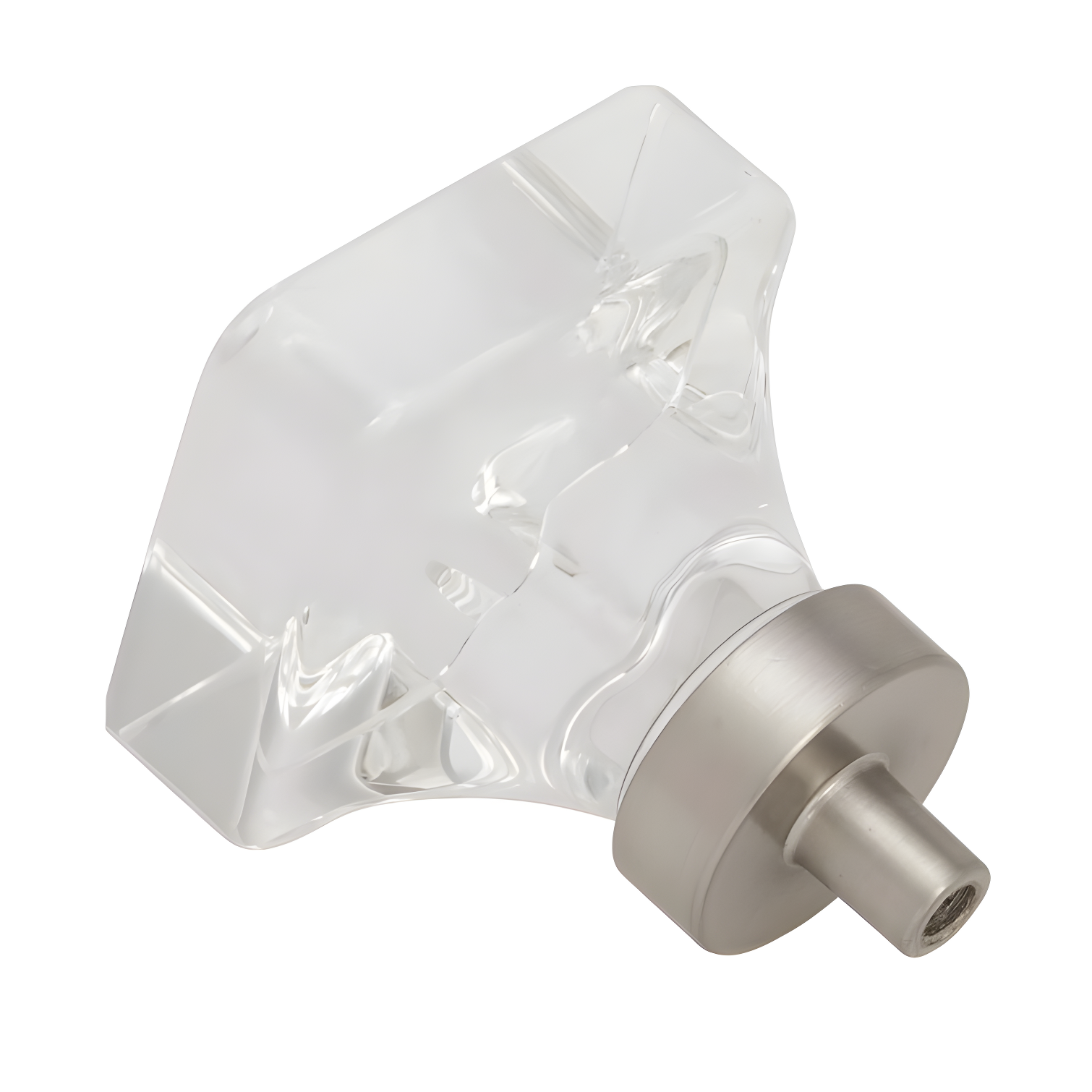 Glacio 1 3/8" Length Square Knob