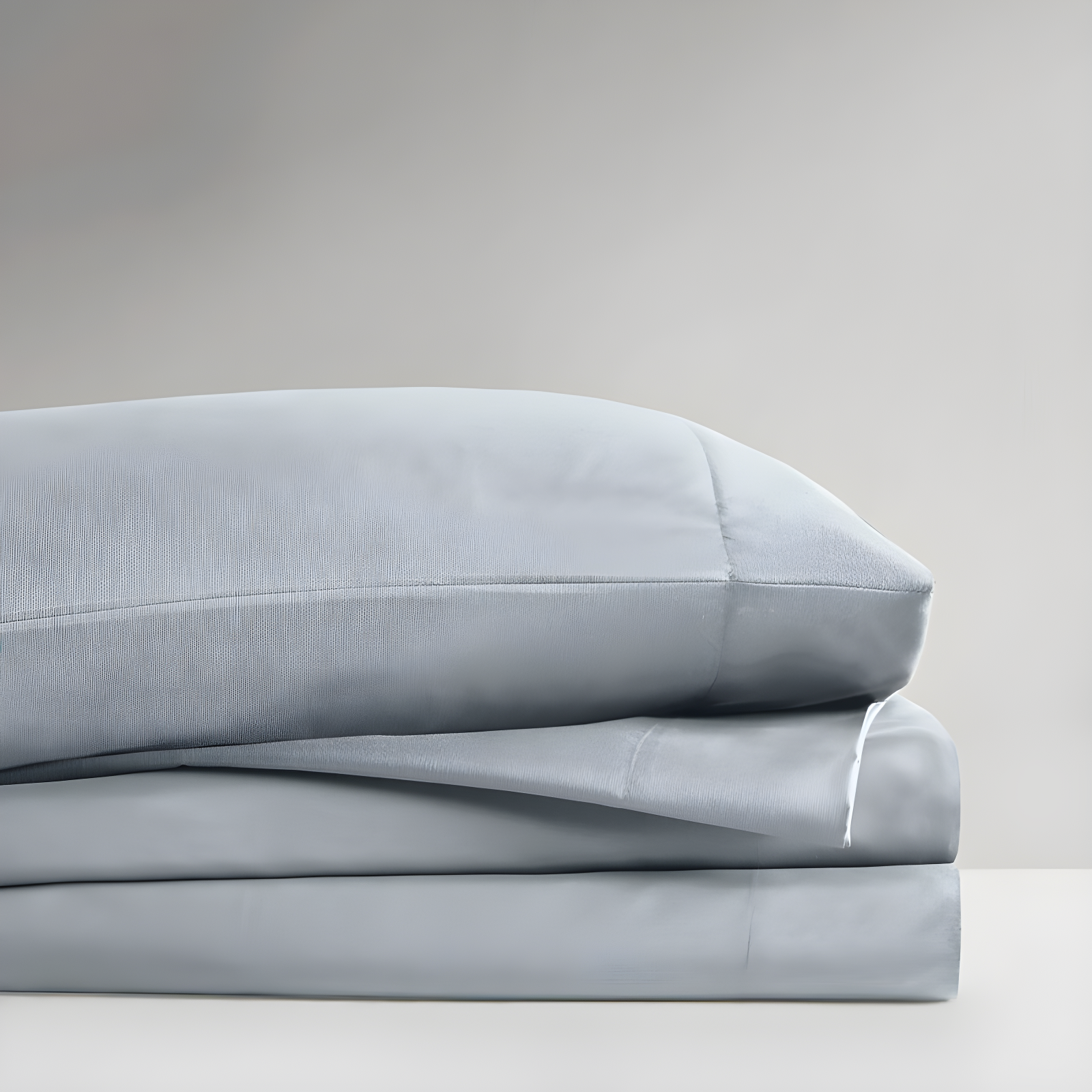 Twin Extra Long Microfiber All Season Soft Touch Sheet Set Gray