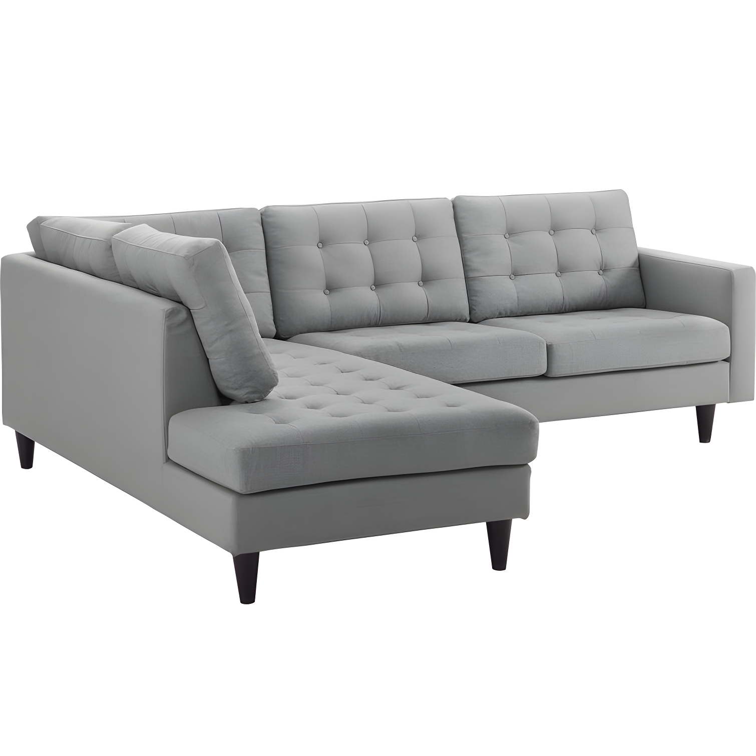 Modway Empress 2 Piece Upholstered Fabric Sectional