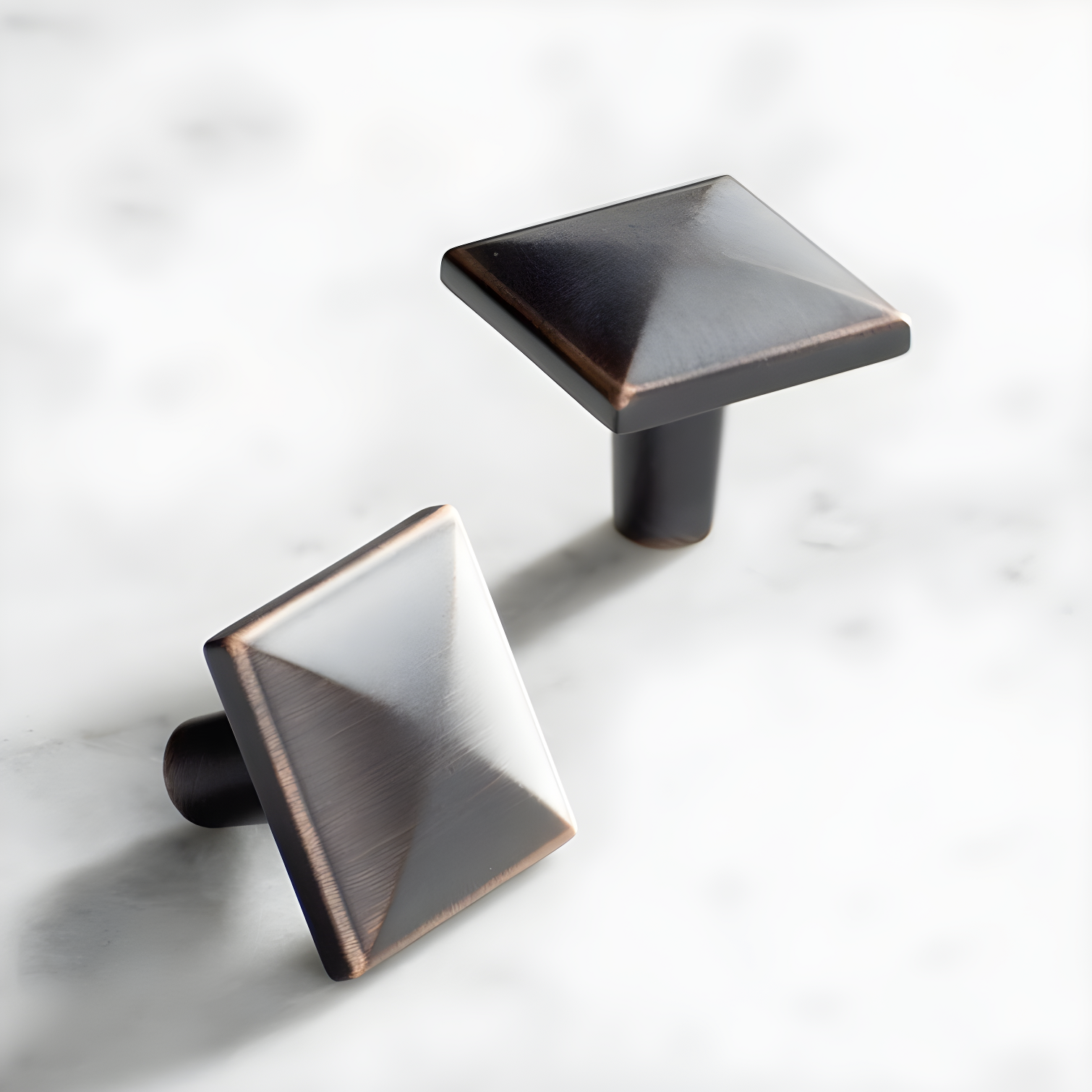 Amerock 1 1/8" Length Square Knob Multipack (Set of 10)