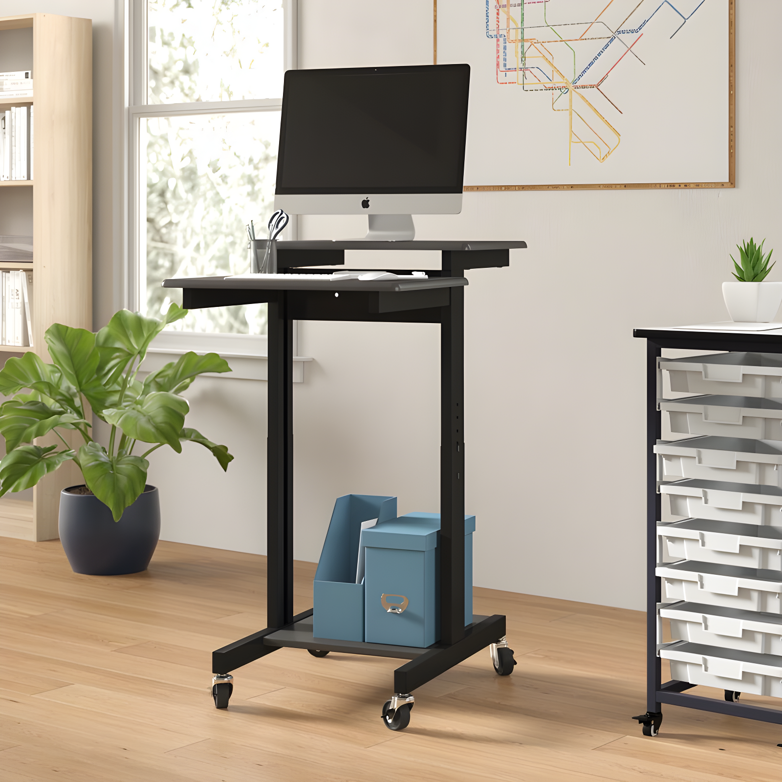 WorkplaceEssentials Book Cart