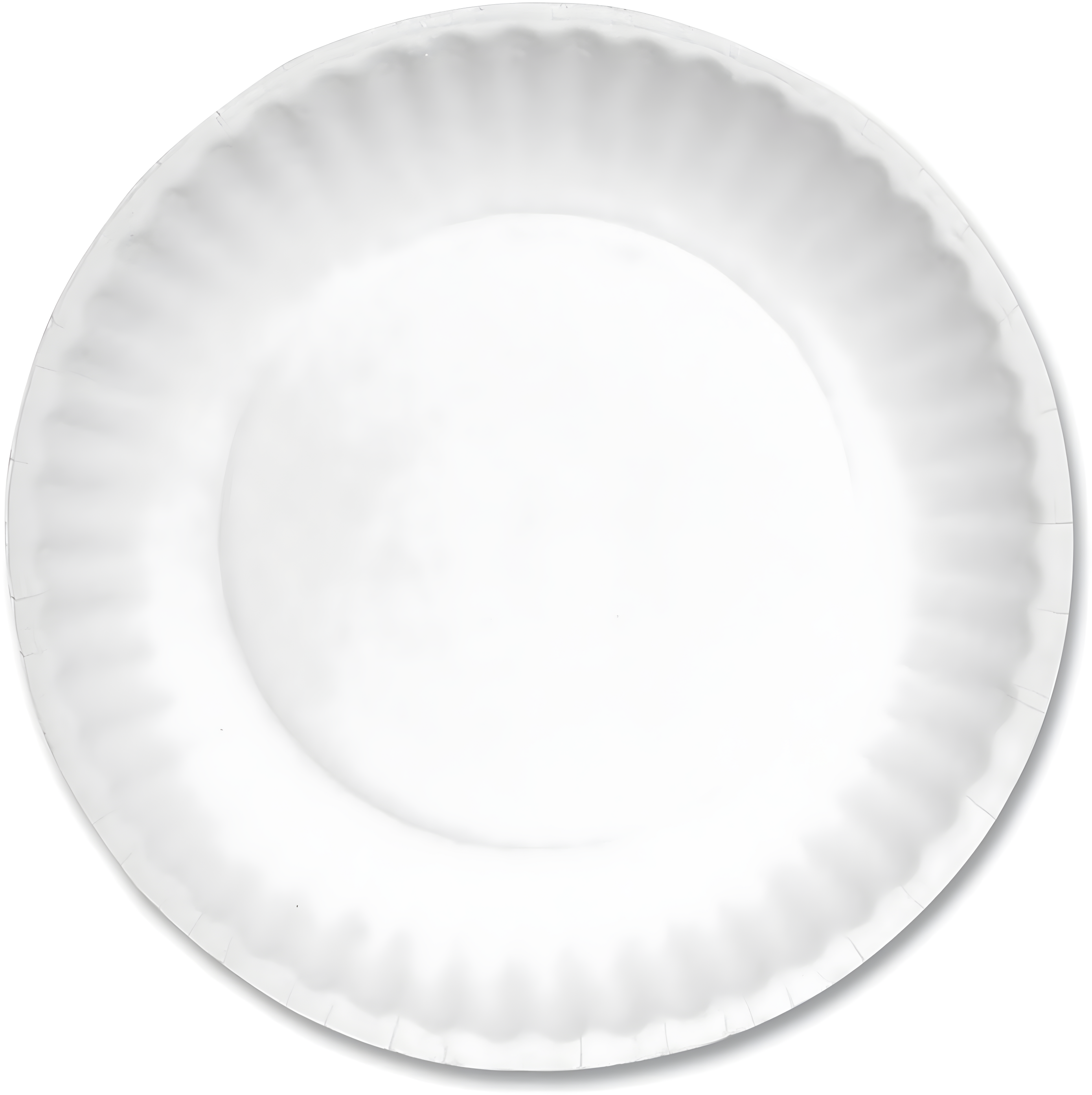 Ajm Packaging Paper Plate,6", White,PK1000 40111