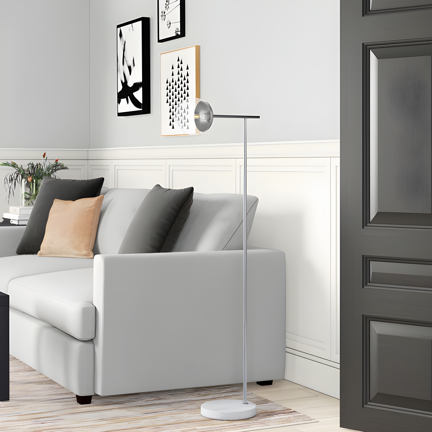 Mercury Row® Yearby 50.5'' Task Floor Lamp