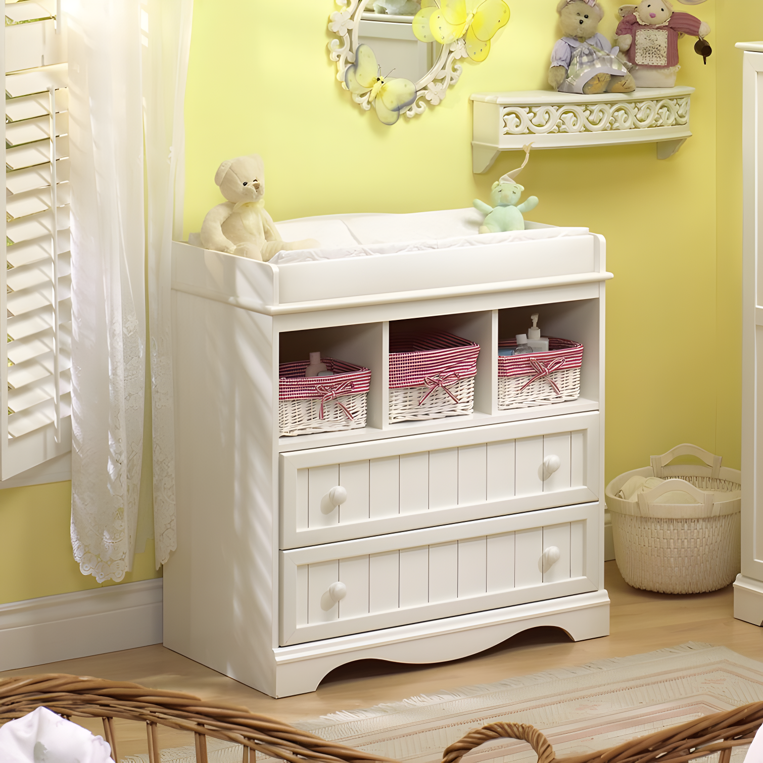 Savannah Changing Table Dresser