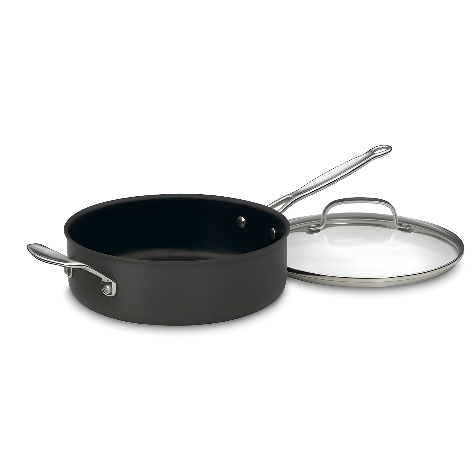 Cuisinart Chef's Classic Non Stick Hard Anodized Saute Pan with Lid