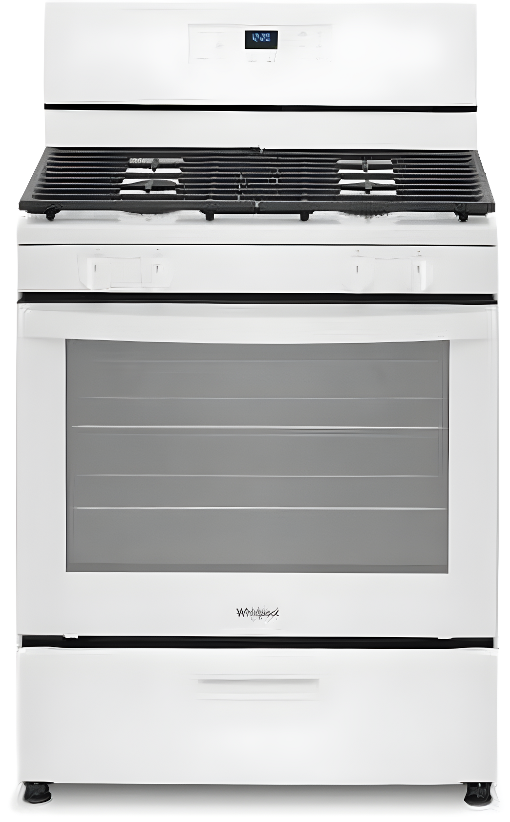 WHIRLPOOL WFG320M0MW 30" free standing gas range