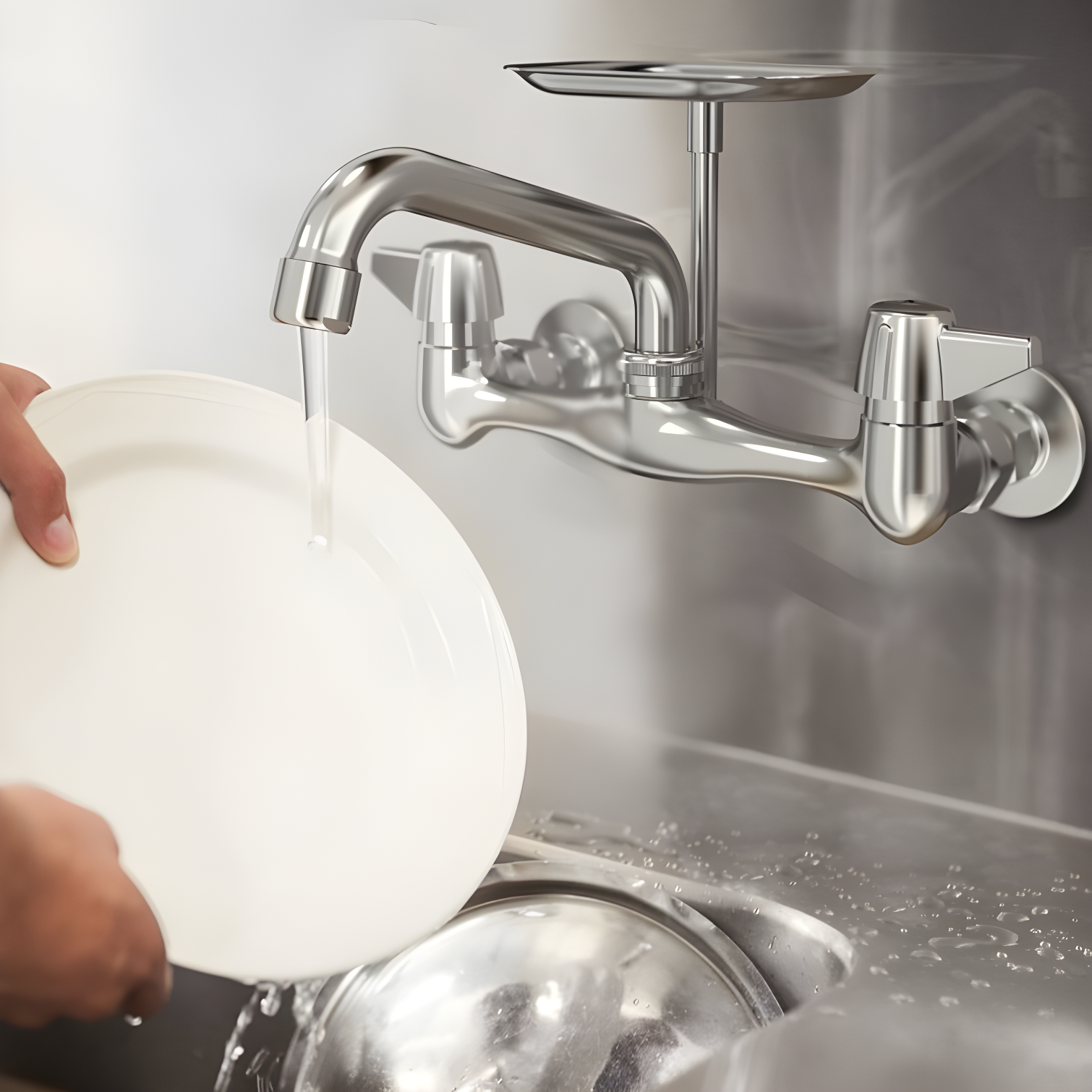 Wall Mount Garage Faucet