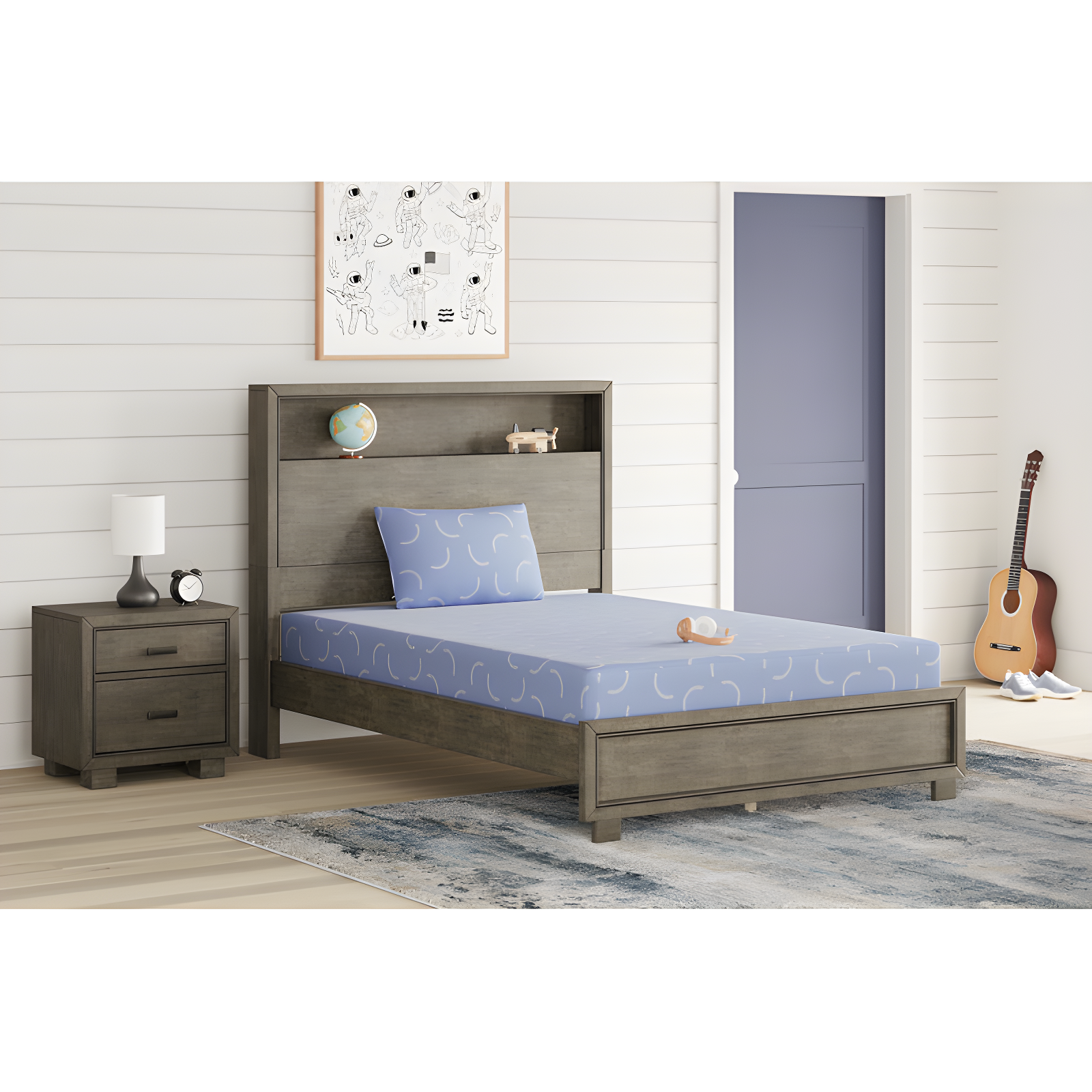 Signature Design by Ashley Ikidz Ocean Mattress And Pillow