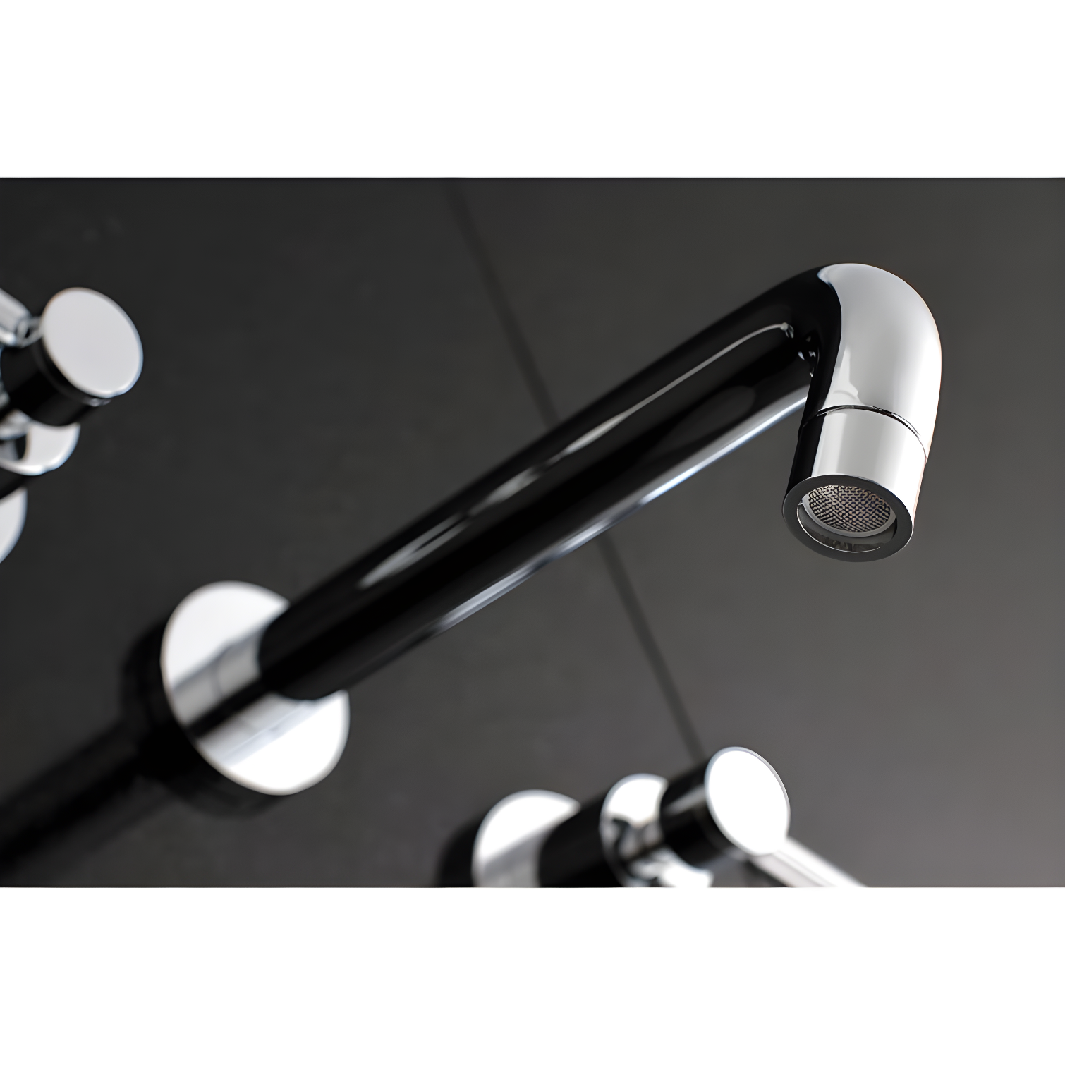 Kingston Brass Concord Two-Handle 3-Hole Wall Mount Roman Tub Faucet