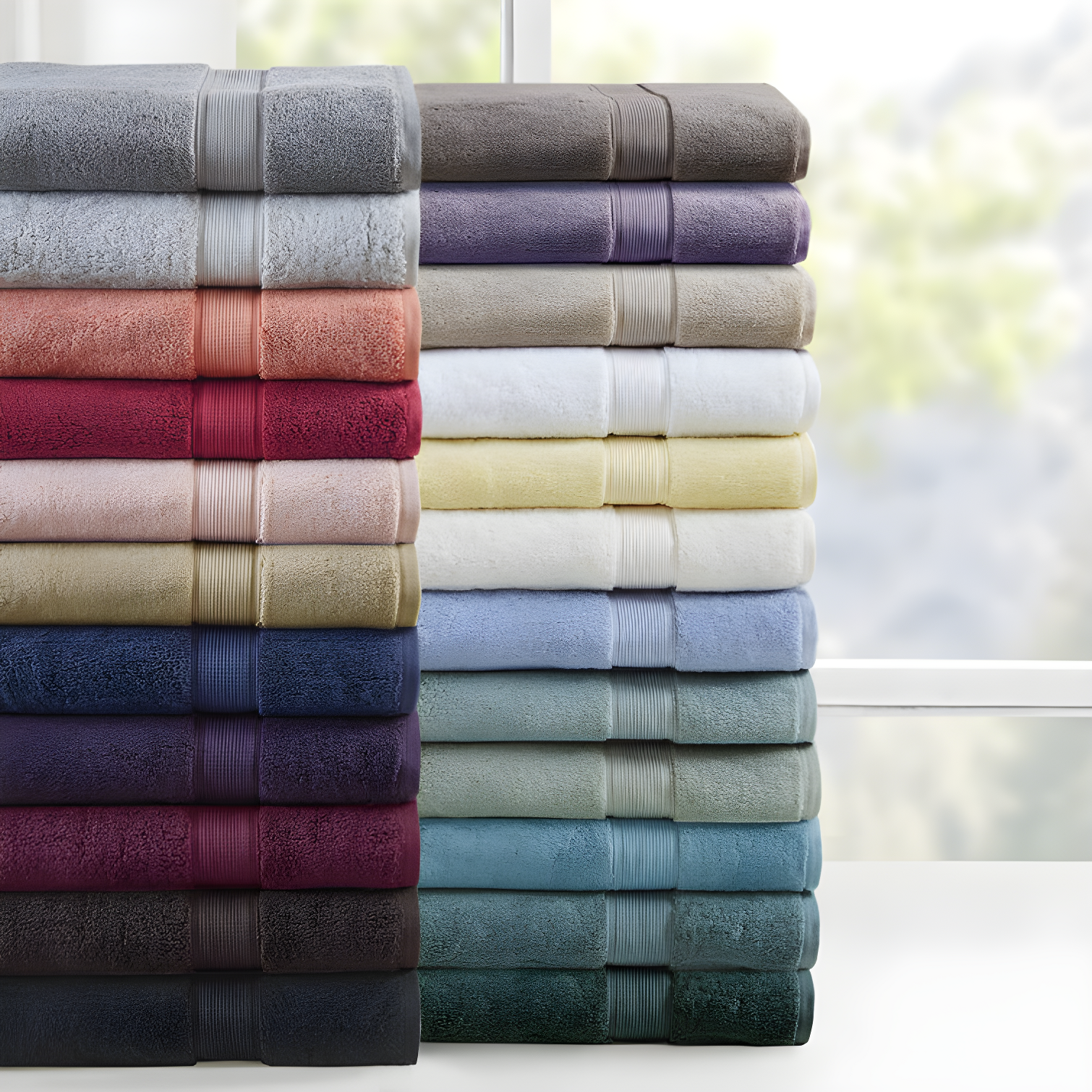 Madison Park Signature 800GSM Ultra-Soft 100% Cotton Absorbent Towel Set