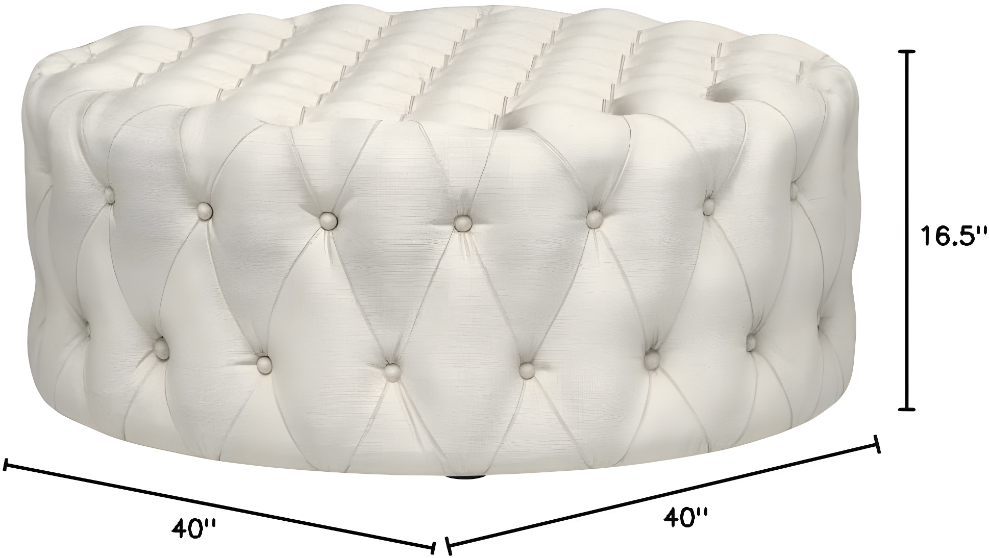 Modern Contemporary Urban Design Living Lounge Room Ottoman, Beige, Fabric