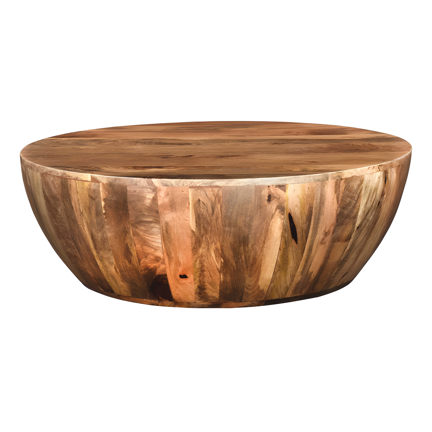Teasdale Solid Wood Single Drum Coffee Table