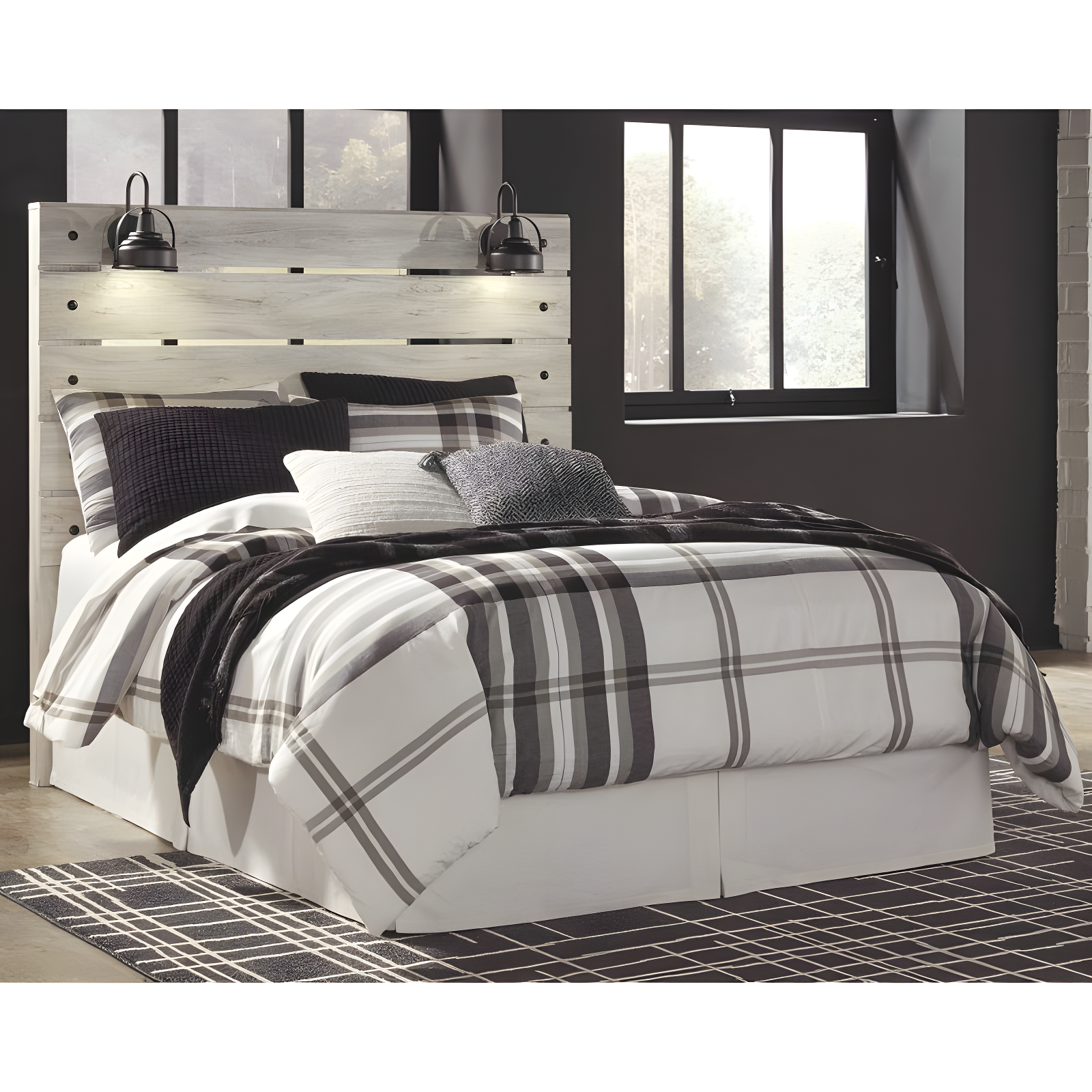 Queen Cambeck Panel Headboard White - Signature Design by Ashley