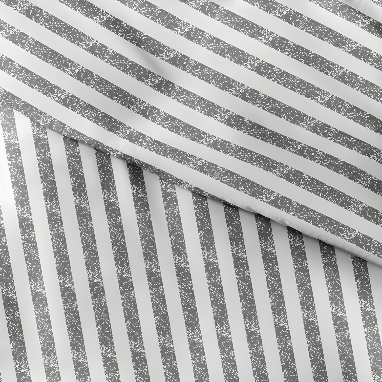 Becky Cameron 3 Piece Rugged Stripe Pattern Duvet Cover Set