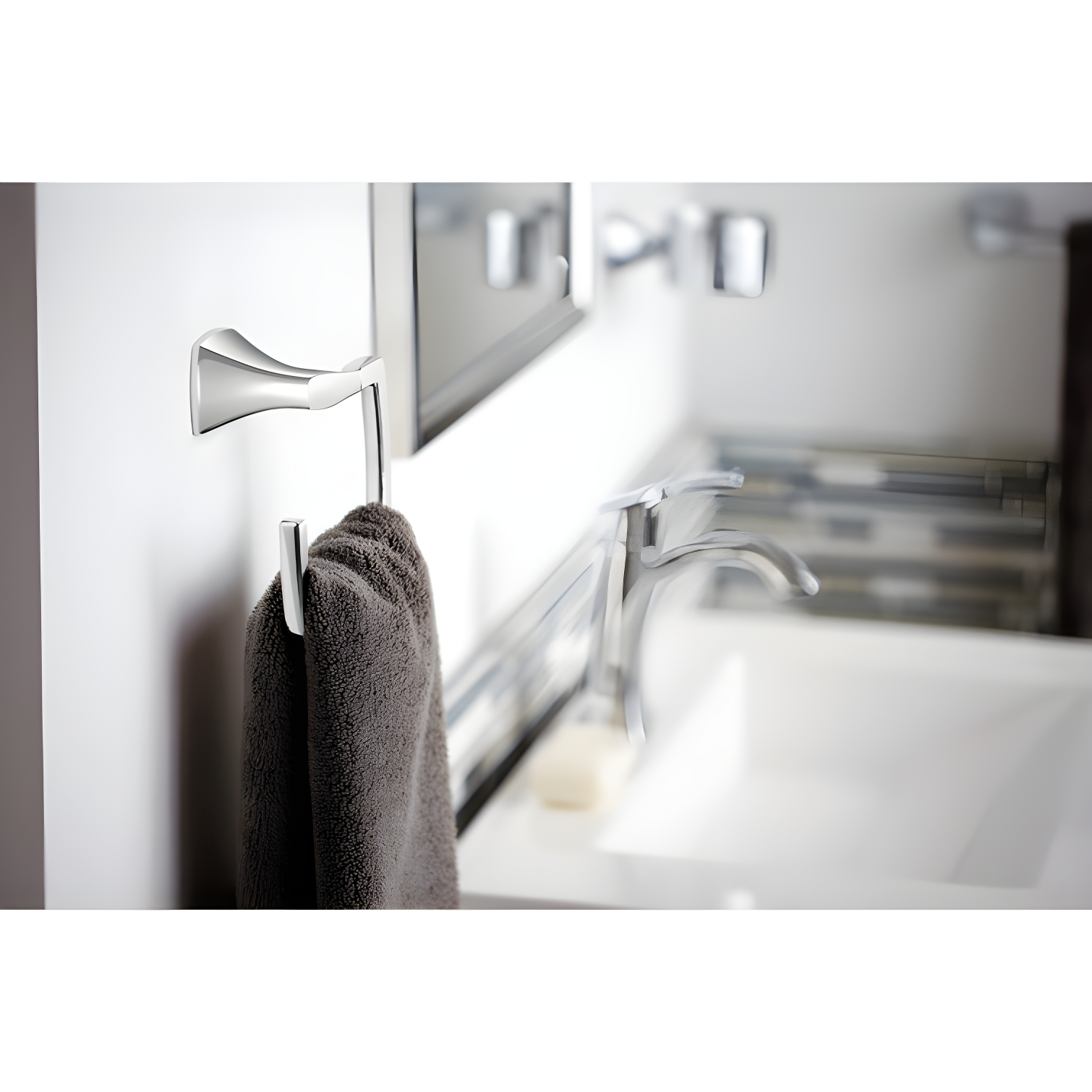 Moen Voss Wall Mounted Towel Ring
