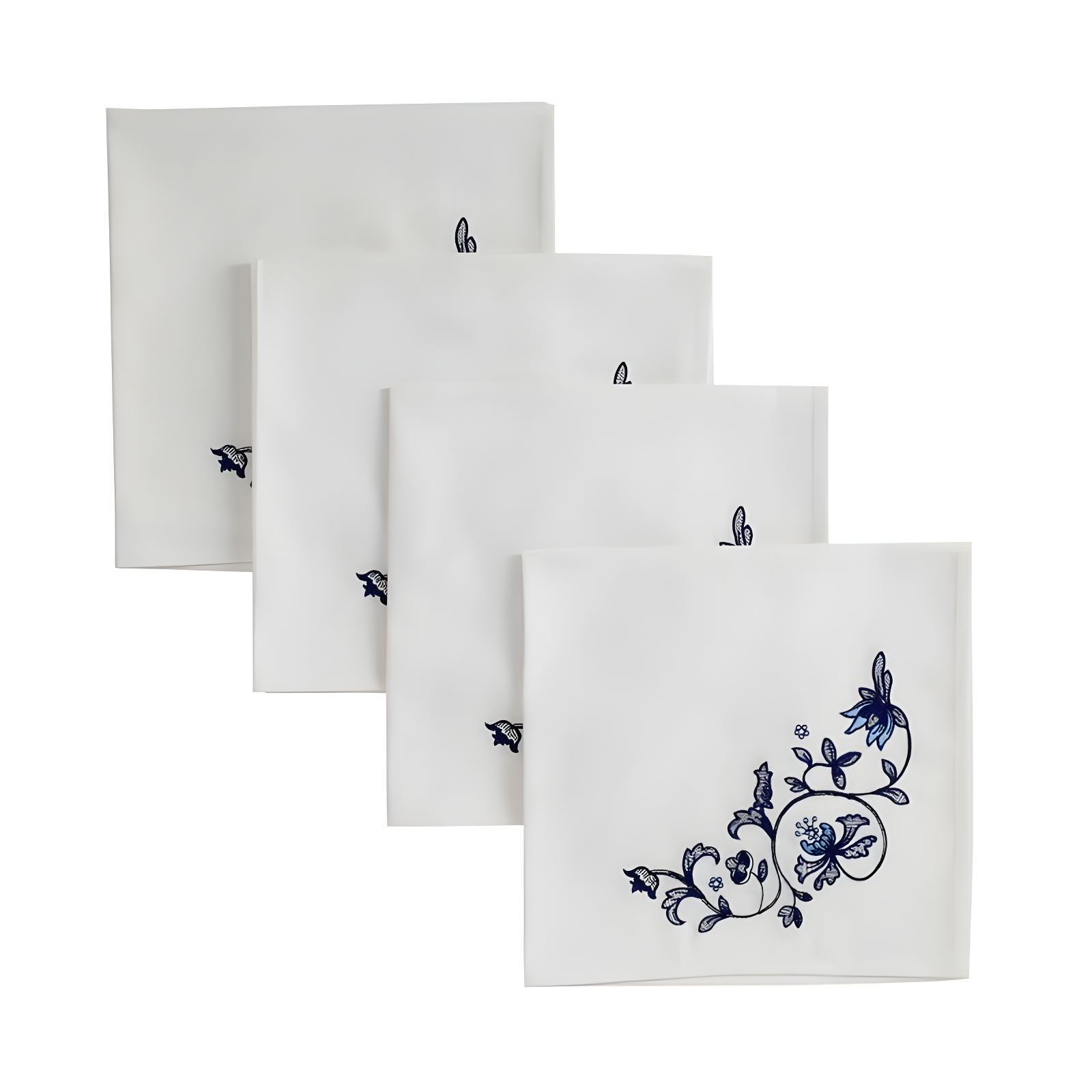 Spode® Blue Portofino 4-Pack Napkin Set