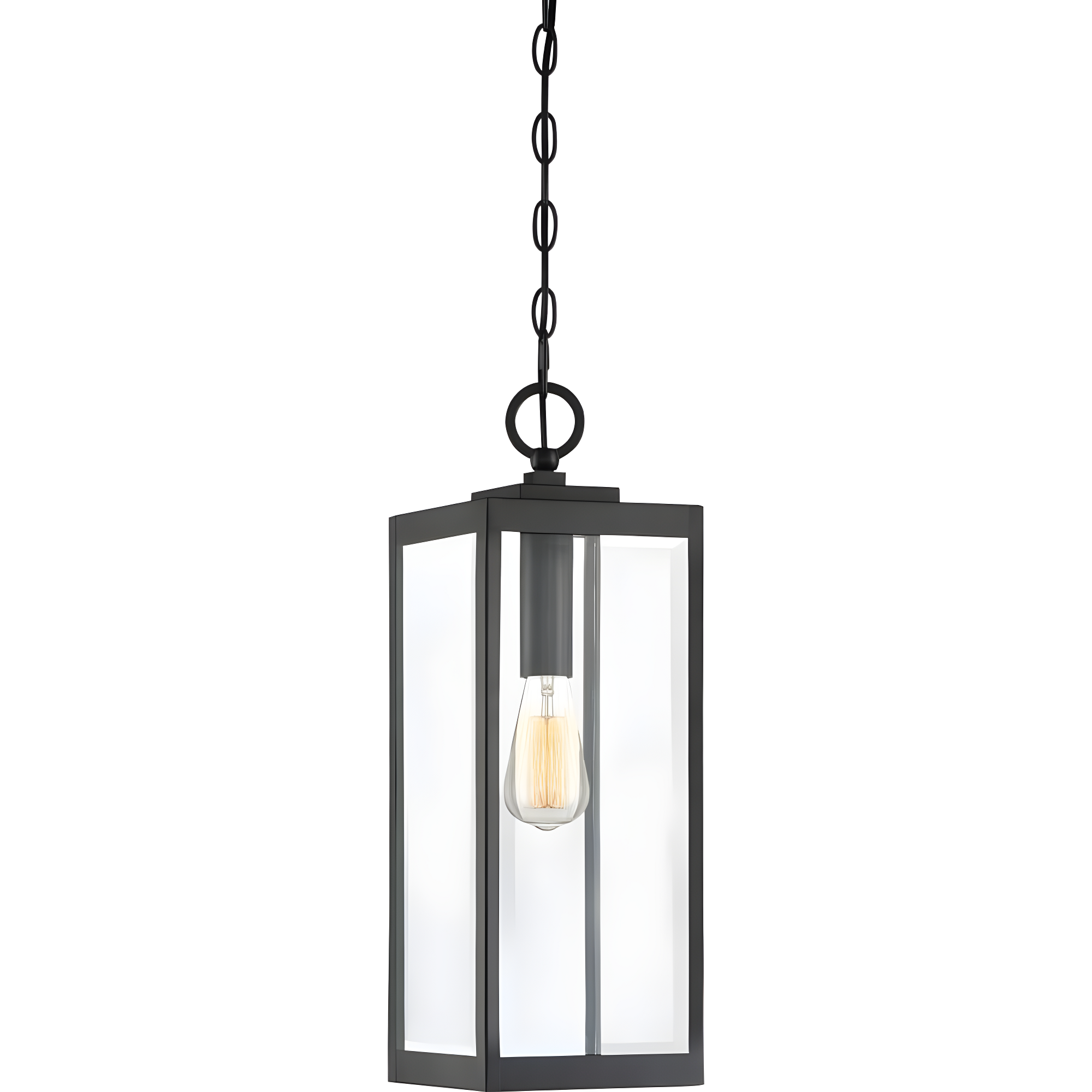 Quoizel Westover 20 3/4"H Earth Black Outdoor Hanging Light