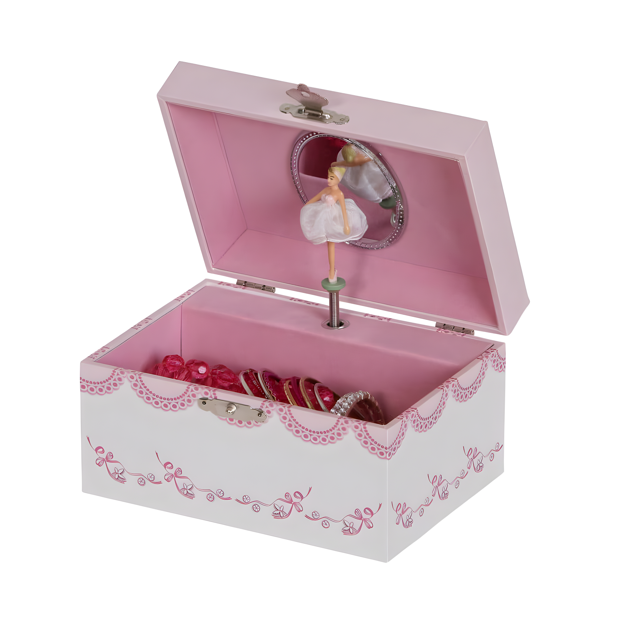 Mele and Co Clarice Girl's Musical Ballerina Jewelry Box