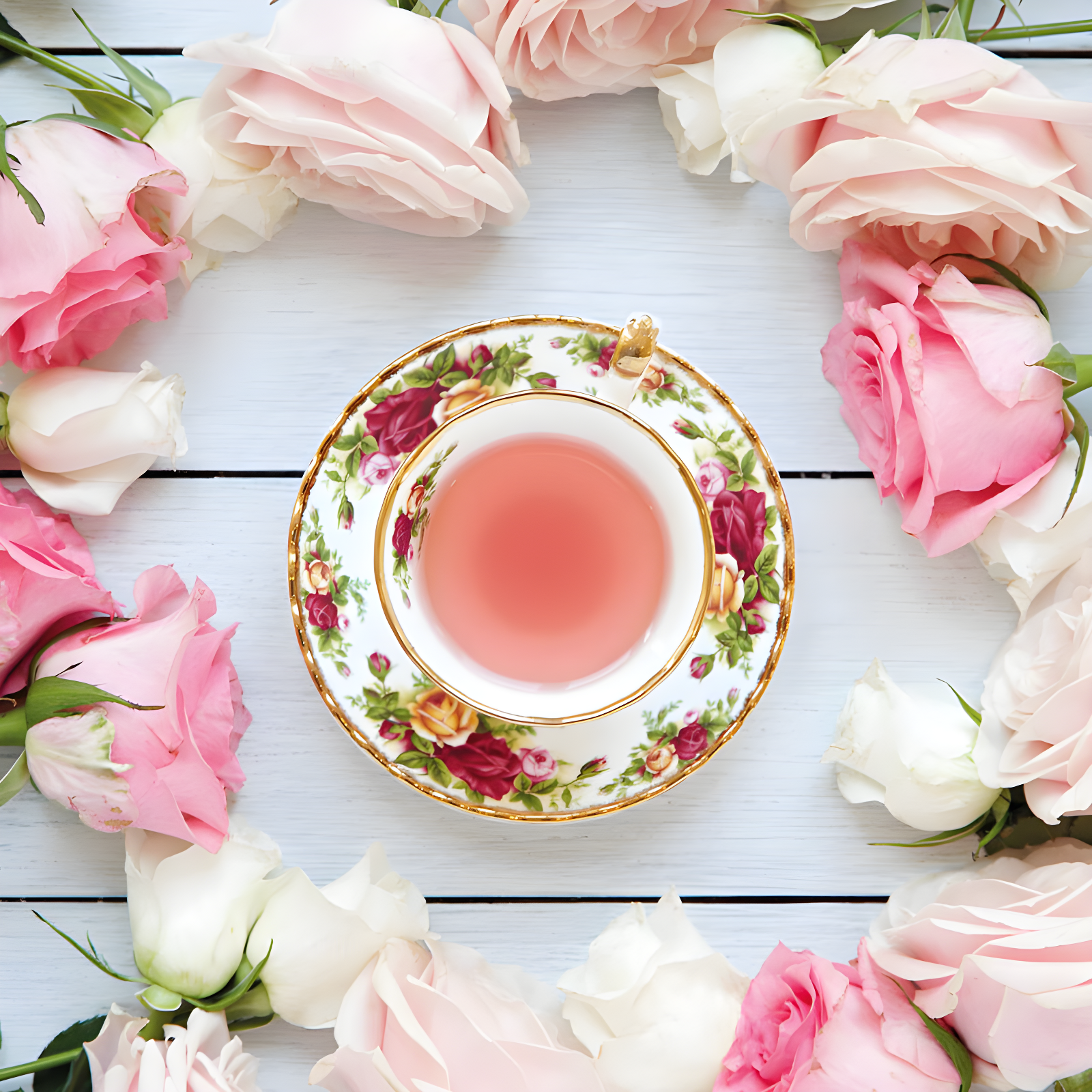 Royal Albert Old Country Roses Teacup & Saucer