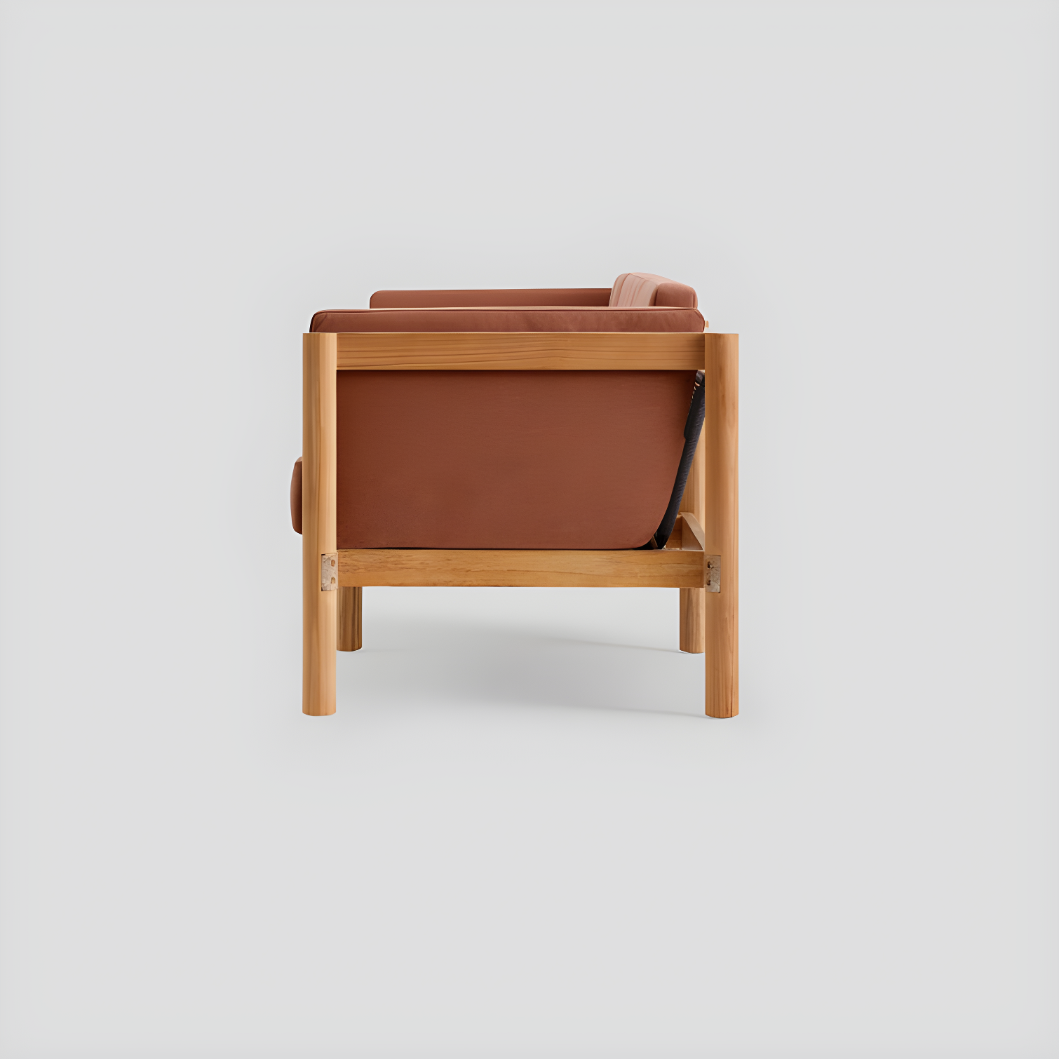 Haven Teak Outdoor Lounge Chair with Sunbrella® Cushion