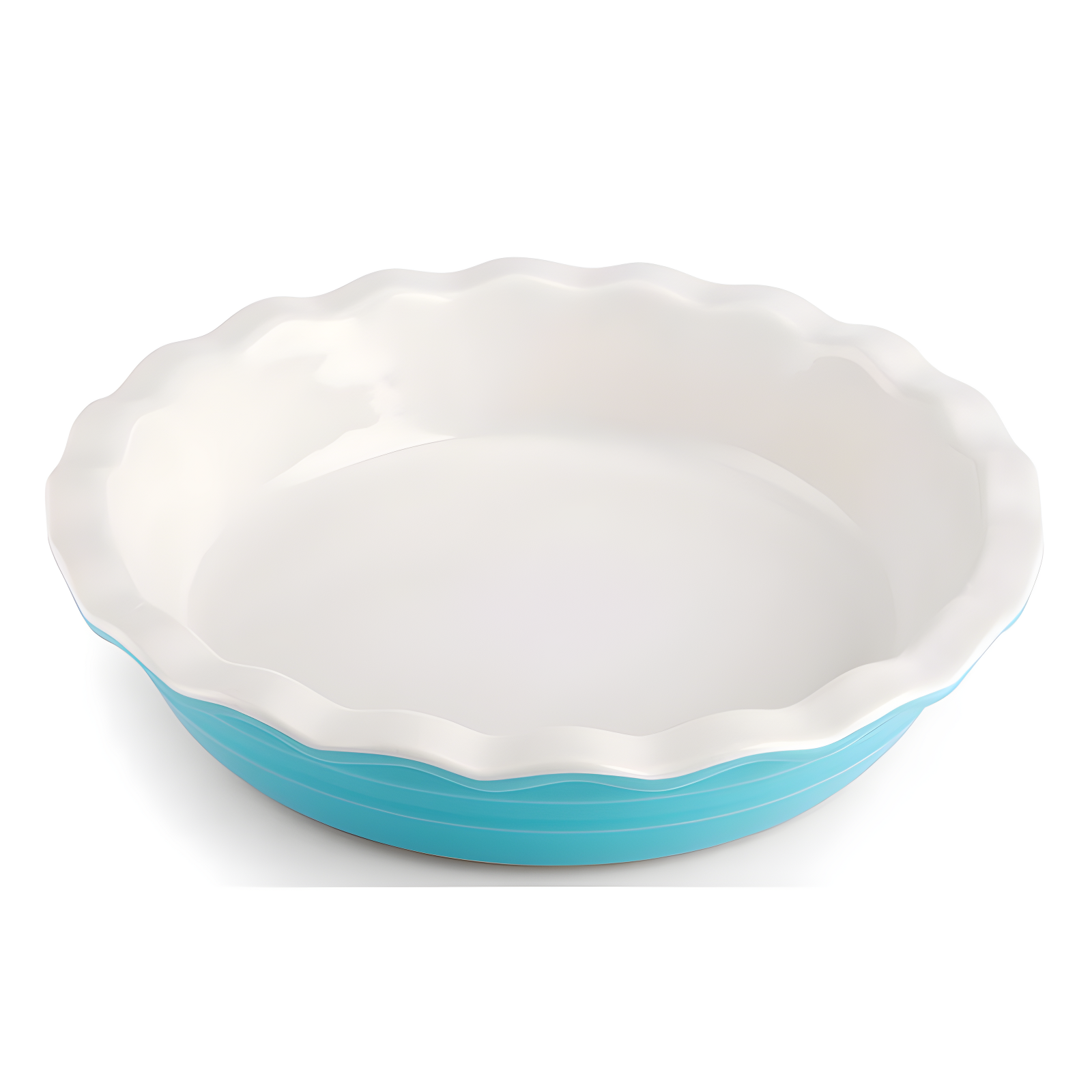 Baker's Advantage Baker's Advantage 10-Inch Stoneware Ceramic Pie Dish