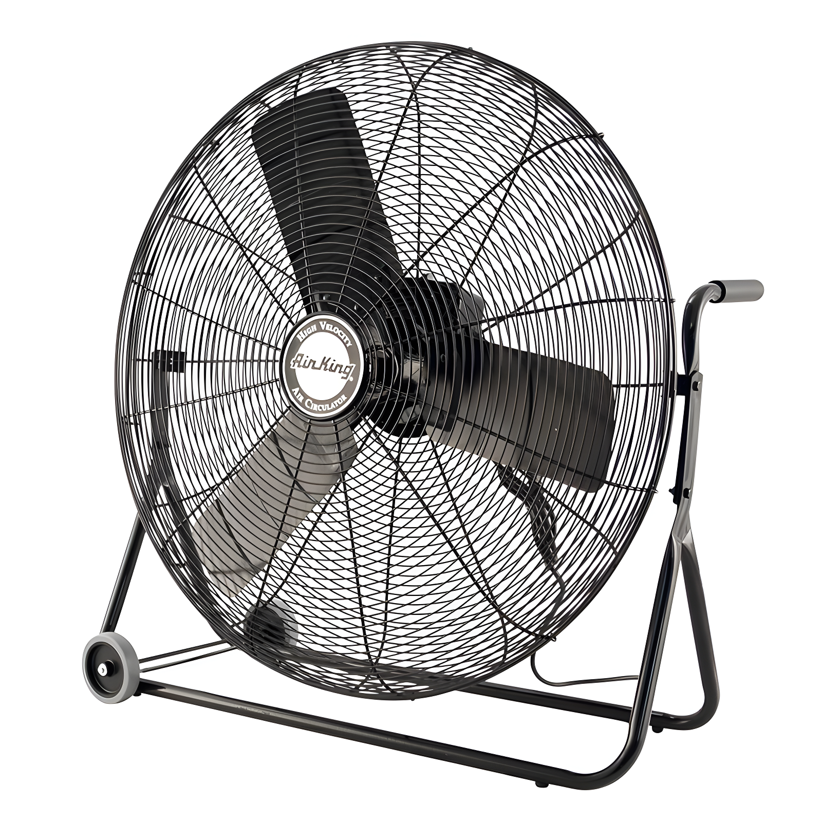 Air King Air King 3-Speed Indoor Industrial Open Motor Pivoting Floor Fan