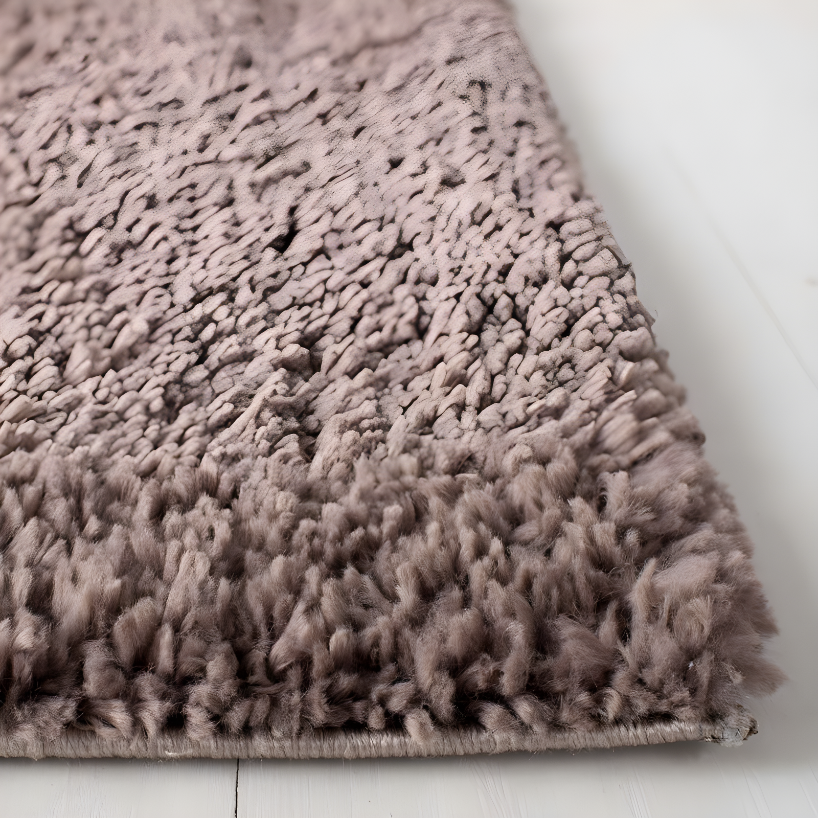 August Shag 900 AUG900 Power Loomed Indoor Area Rug - Taupe - 4'x6' - Safavieh