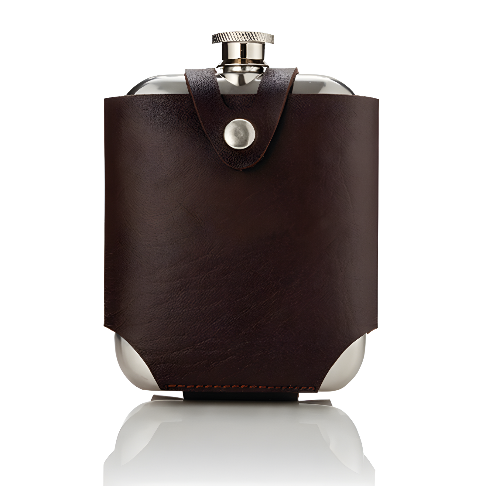 Viski Admiral Stainless Steel Flask and Traveling Case