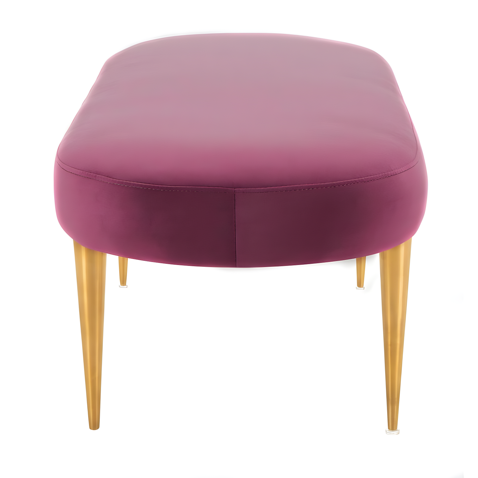 Corinne Oval Bench - SFV4704 - Plum/Gold - Safavieh Couture